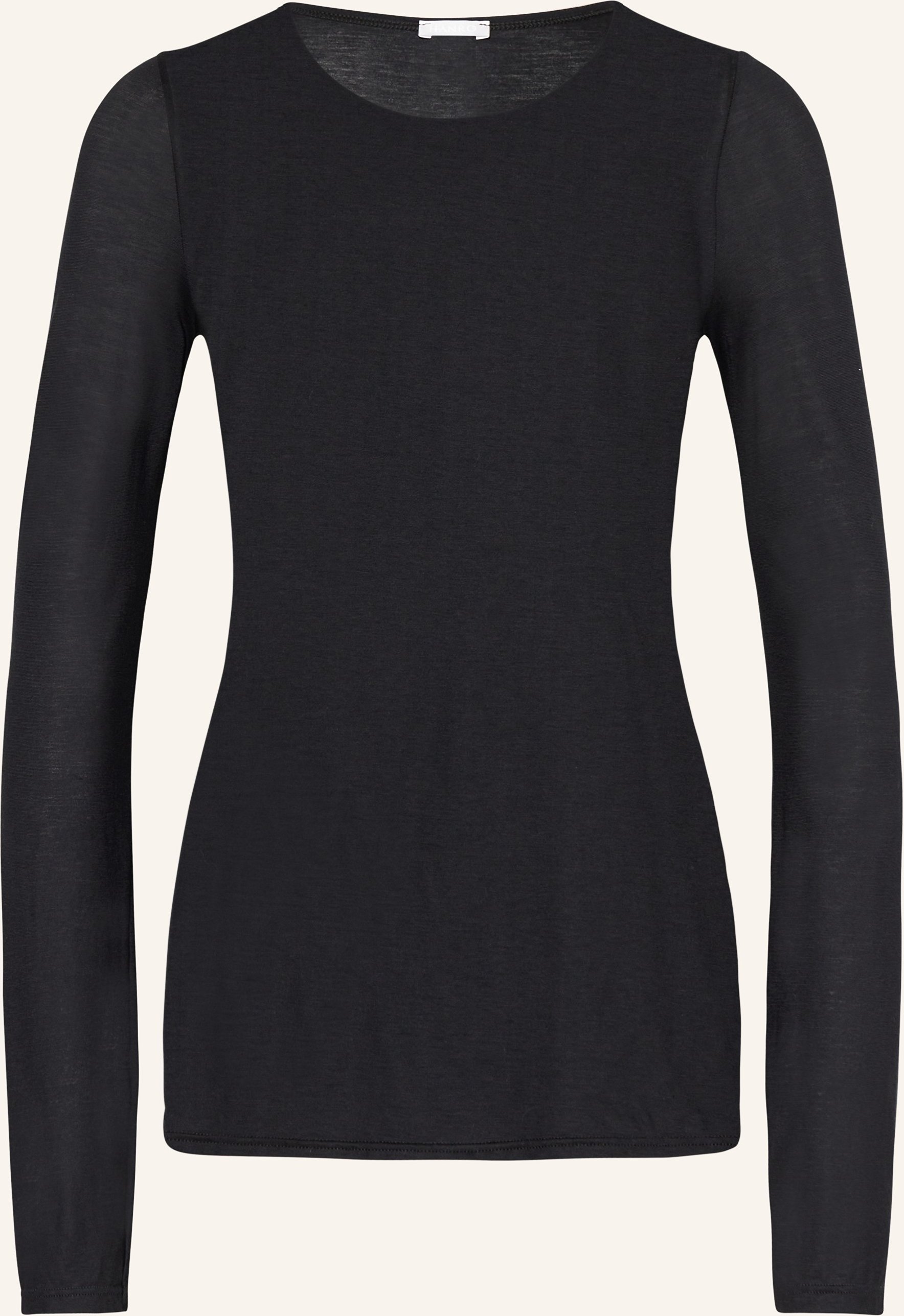 Hanro Longsleeve Ultralight schwarz