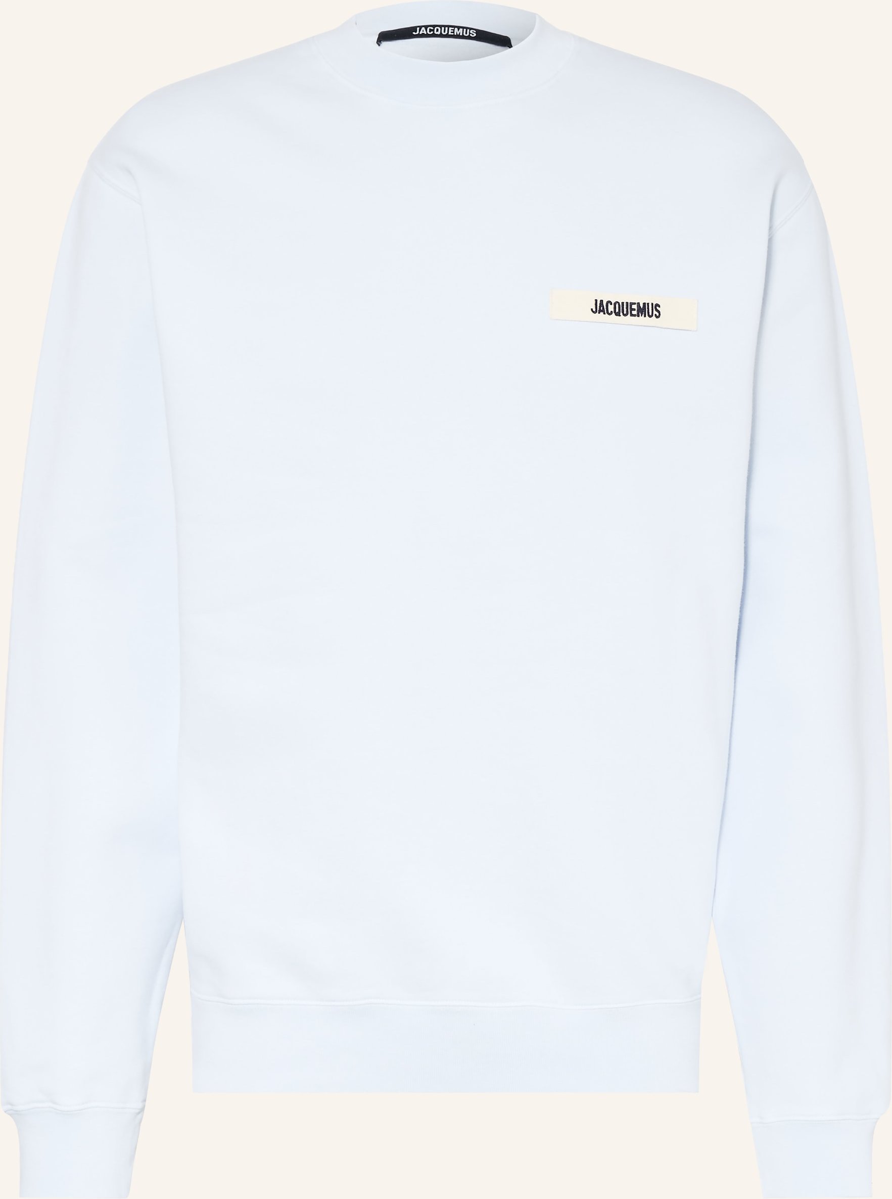 Jacquemus Sweatshirt Le Sweatshirt Gros Grain blau