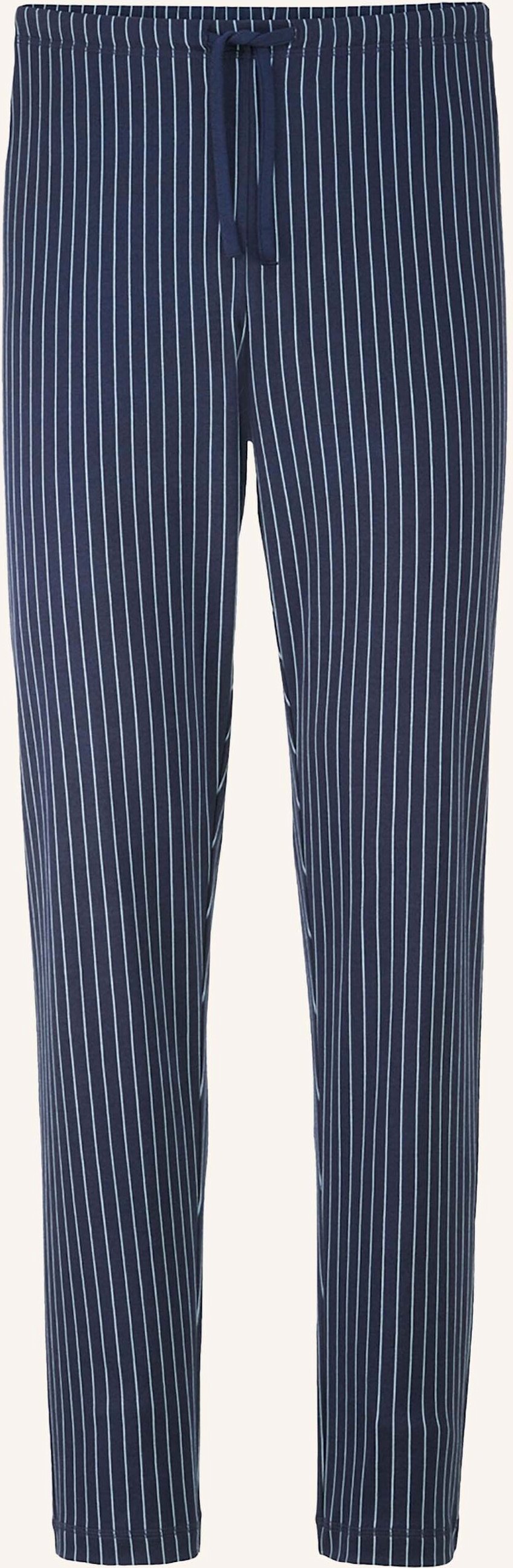 Hessnatur Schlafhose blau