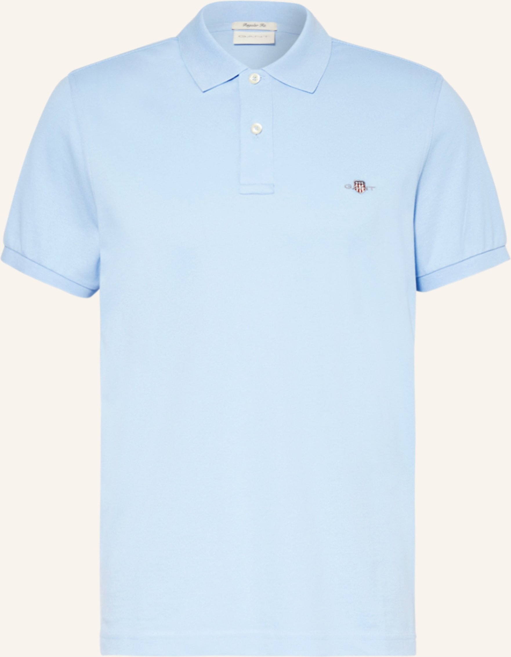 Thumbnail - Gant Piqué-Poloshirt Regular Fit blau