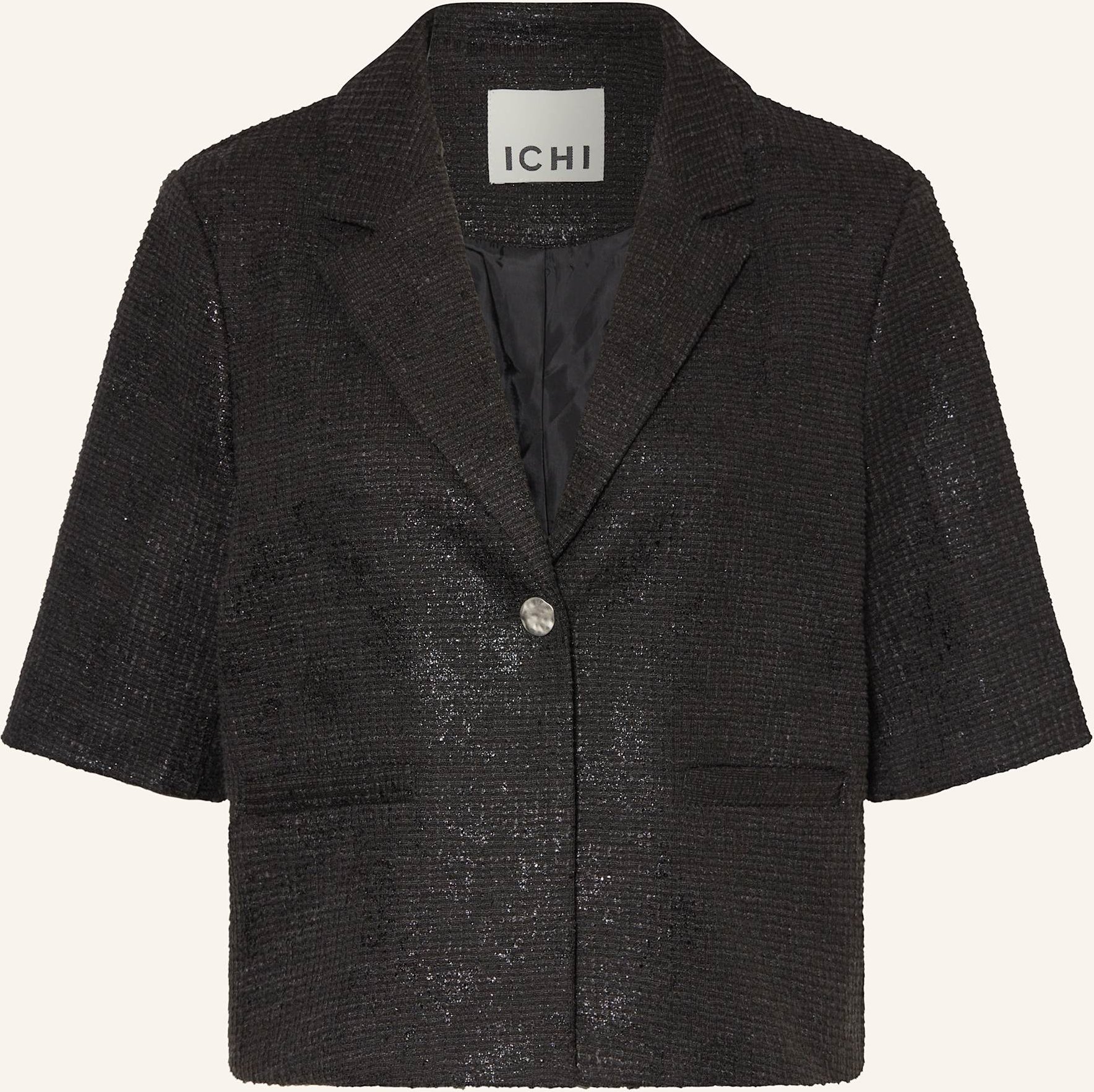 Ichi Blazer Ihkate Mit 3/4-Arm schwarz