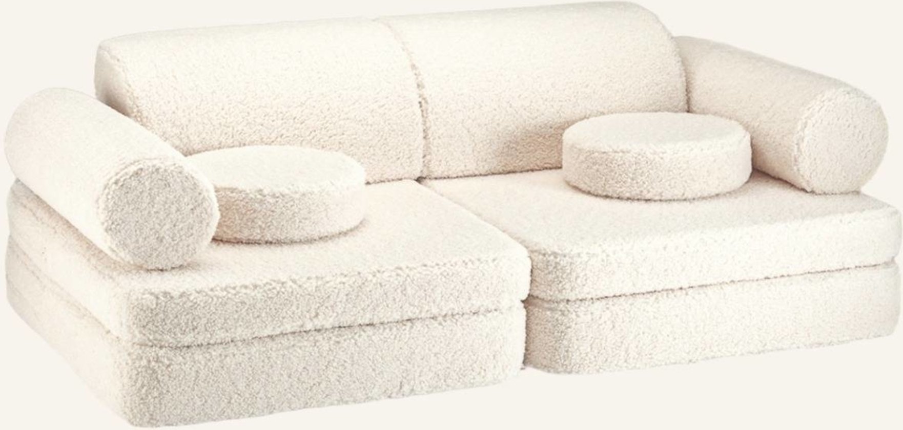 Wigiwama Spielsofa Settee weiss