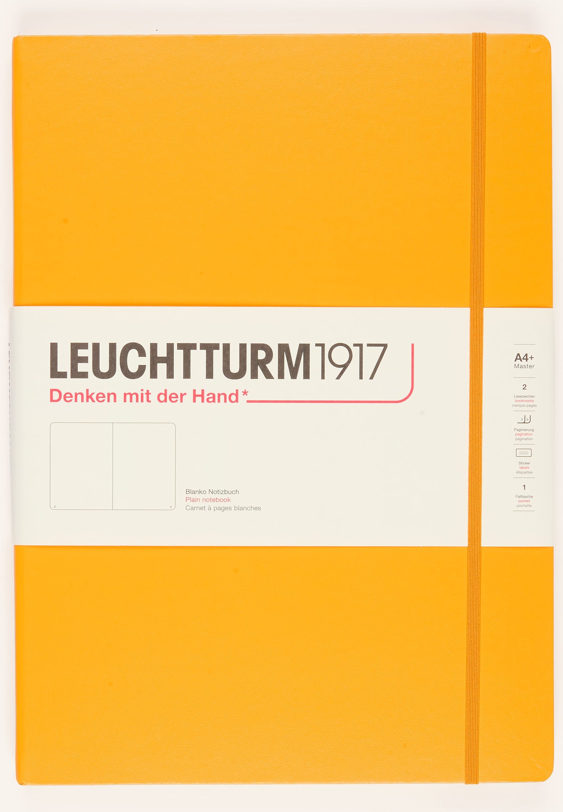 leuchtturm1917 Notizbuch Master Classic orange