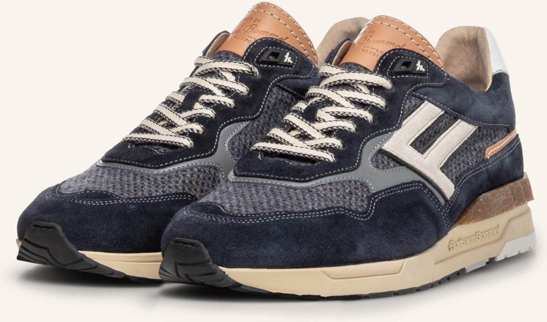 Floris Van Bommel Sneaker De Runner 07 blau