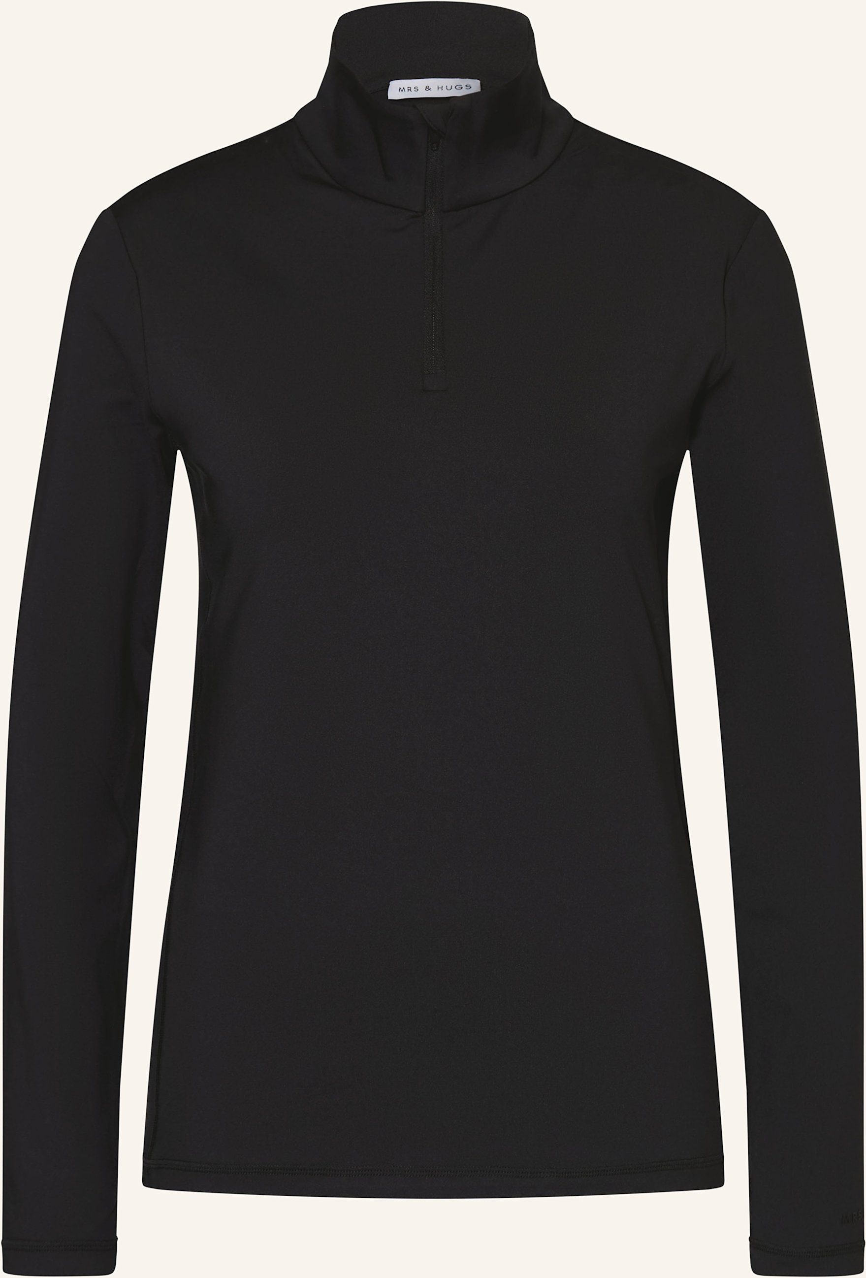 Mrs & Hugs Midlayer schwarz