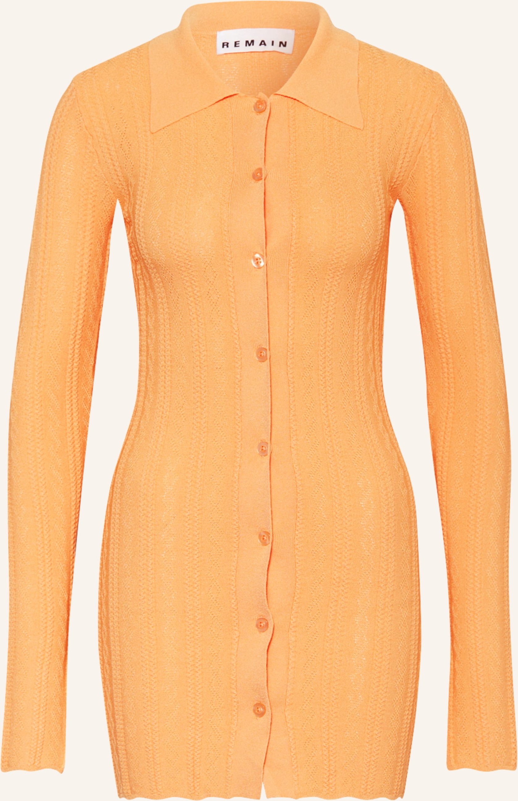 Remain Strickjacke orange
