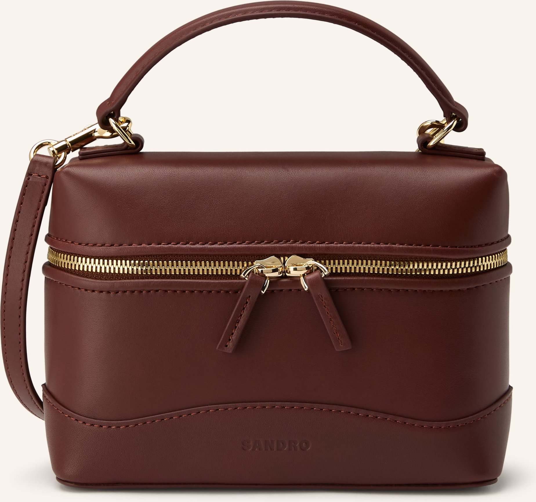 Sandro Handtasche braun