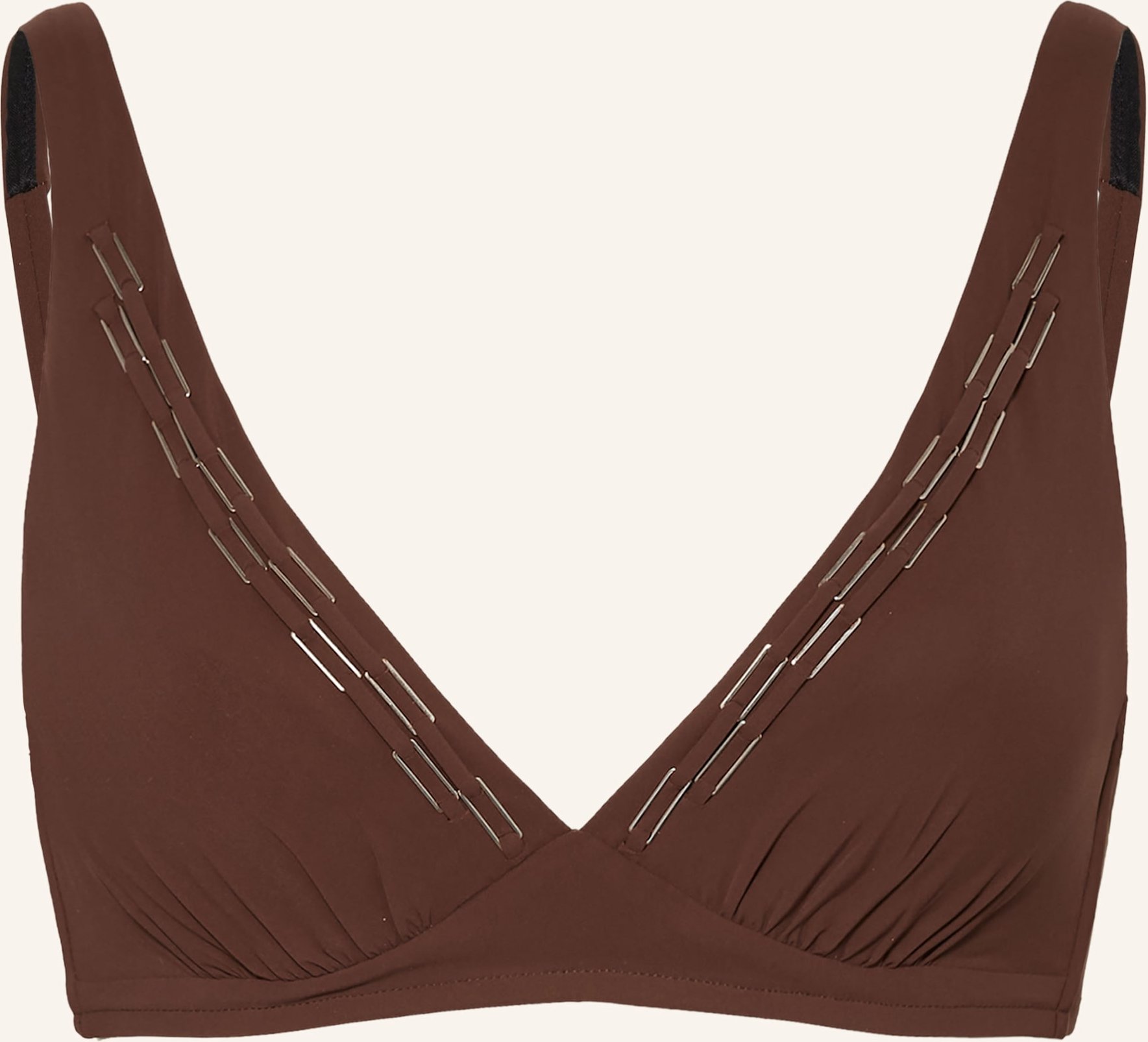 Maryan Mehlhorn Bügel-Bikini-Top Harmonia braun