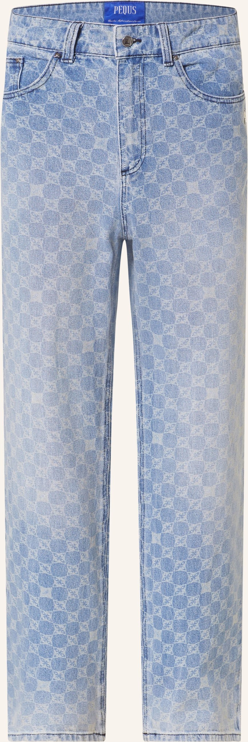 Pequs Jeans Loose Fit blau