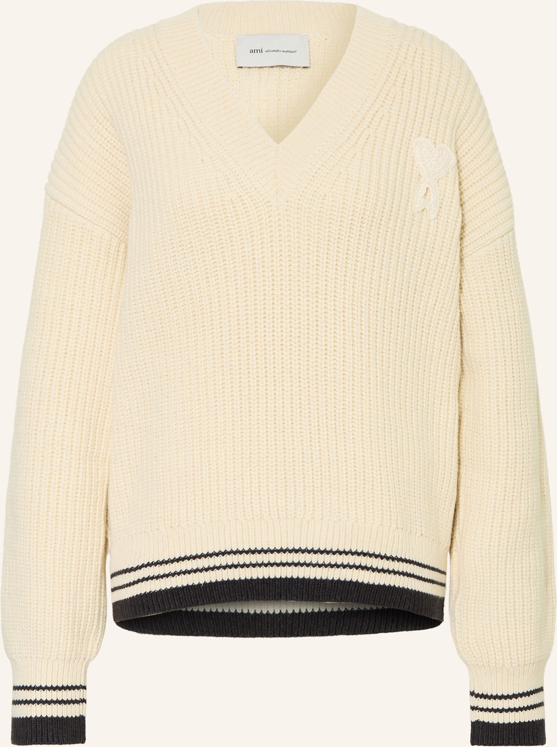 Ami Paris Pullover beige