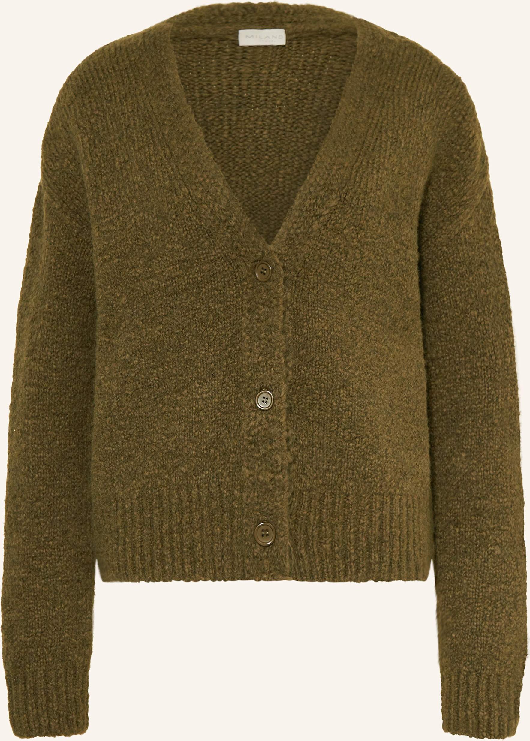 Milano Italy Strickjacke gruen