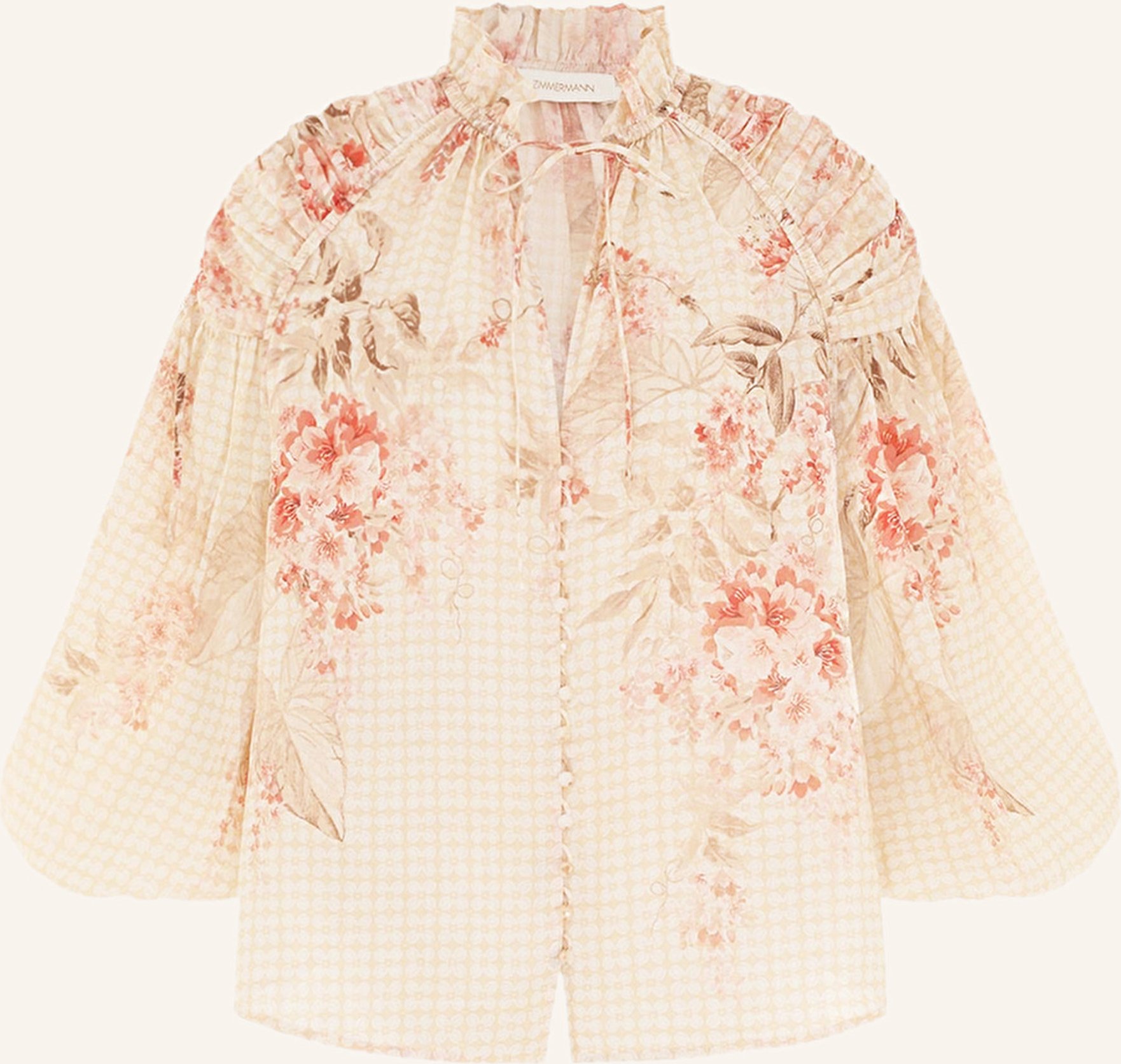 Zimmermann Bluse Illuminate orange