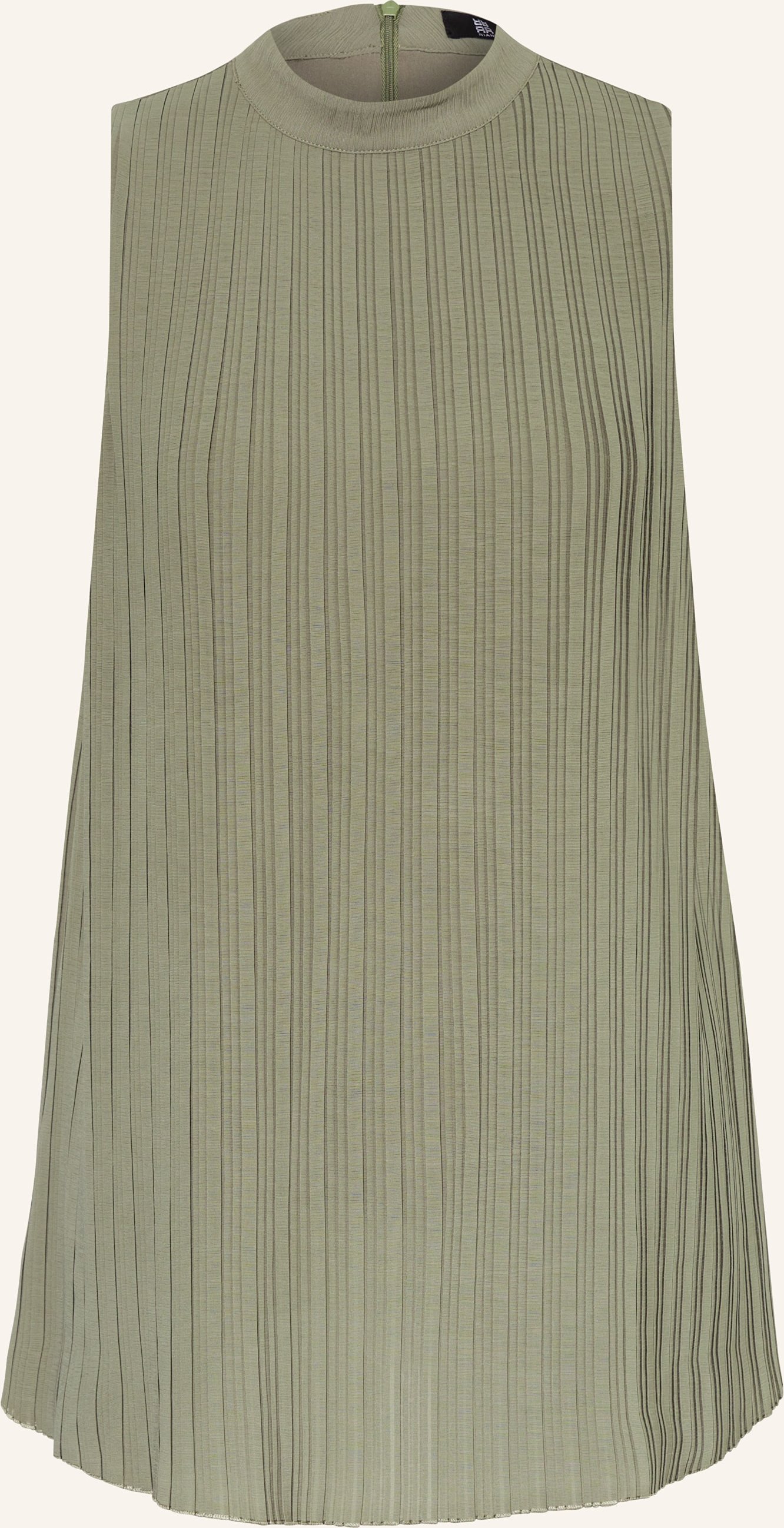 Riani Bluse Mit Plissee gruen