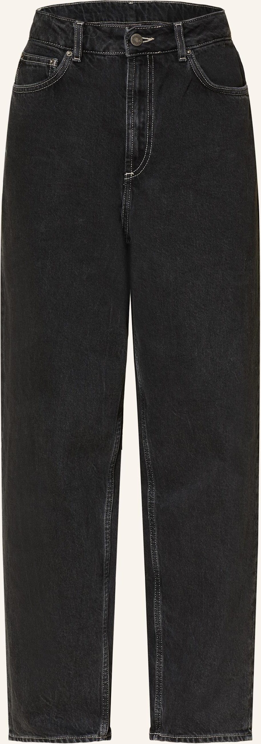 American Vintage Barrel Jeans Yopday schwarz