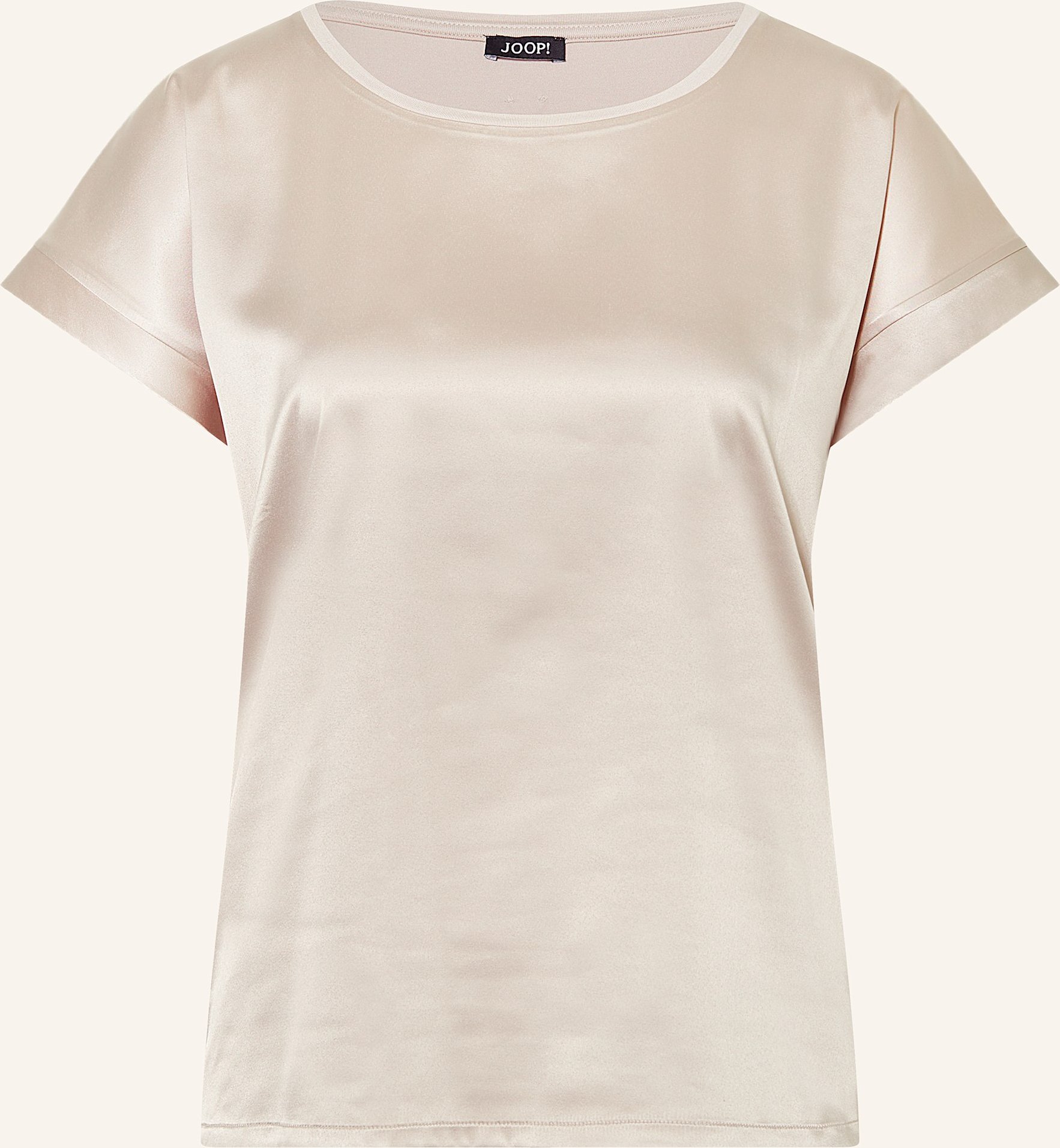 Joop! Blusenshirt Taila Im Materialmix beige