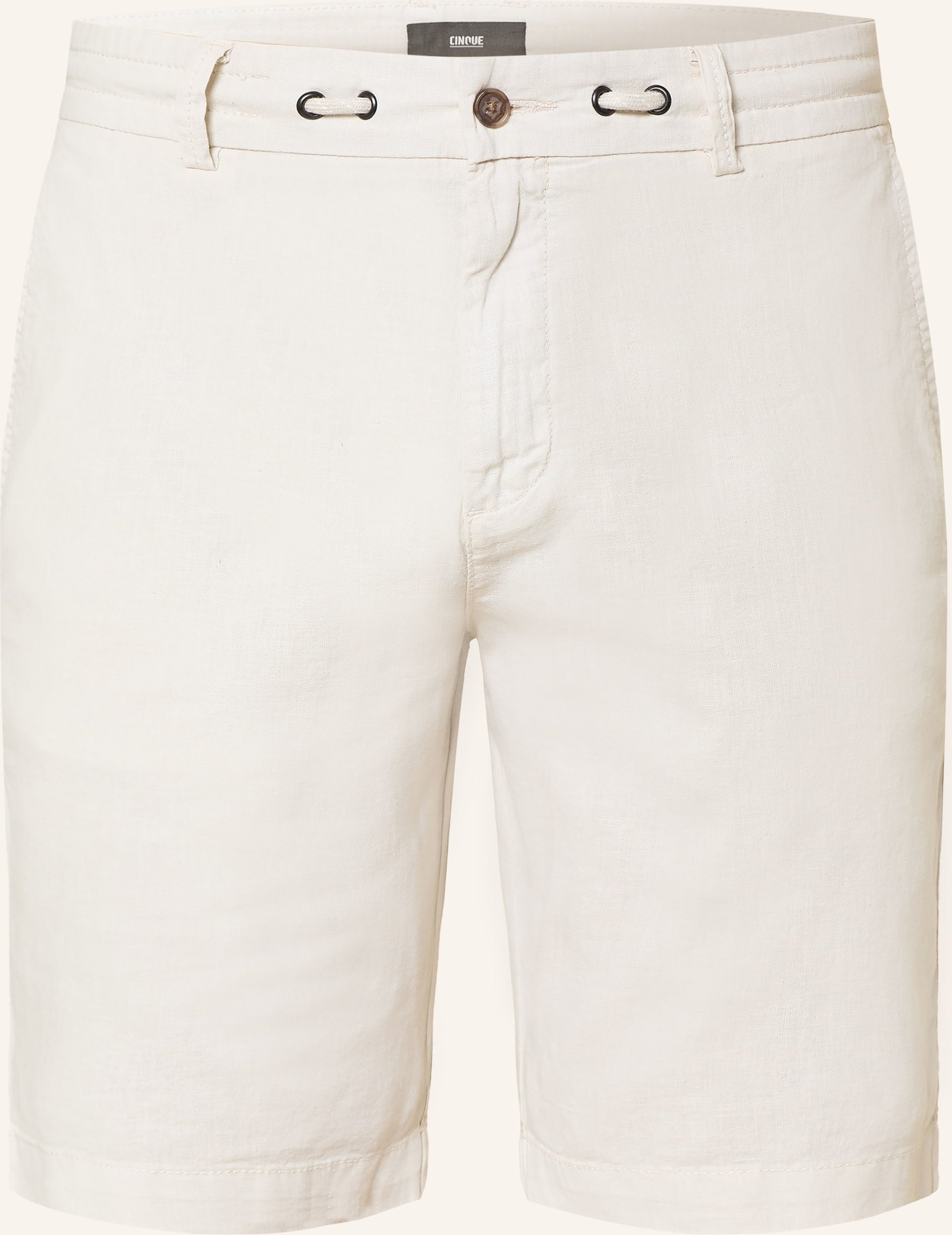 Cinque Shorts Cijuno Mit Leinen beige