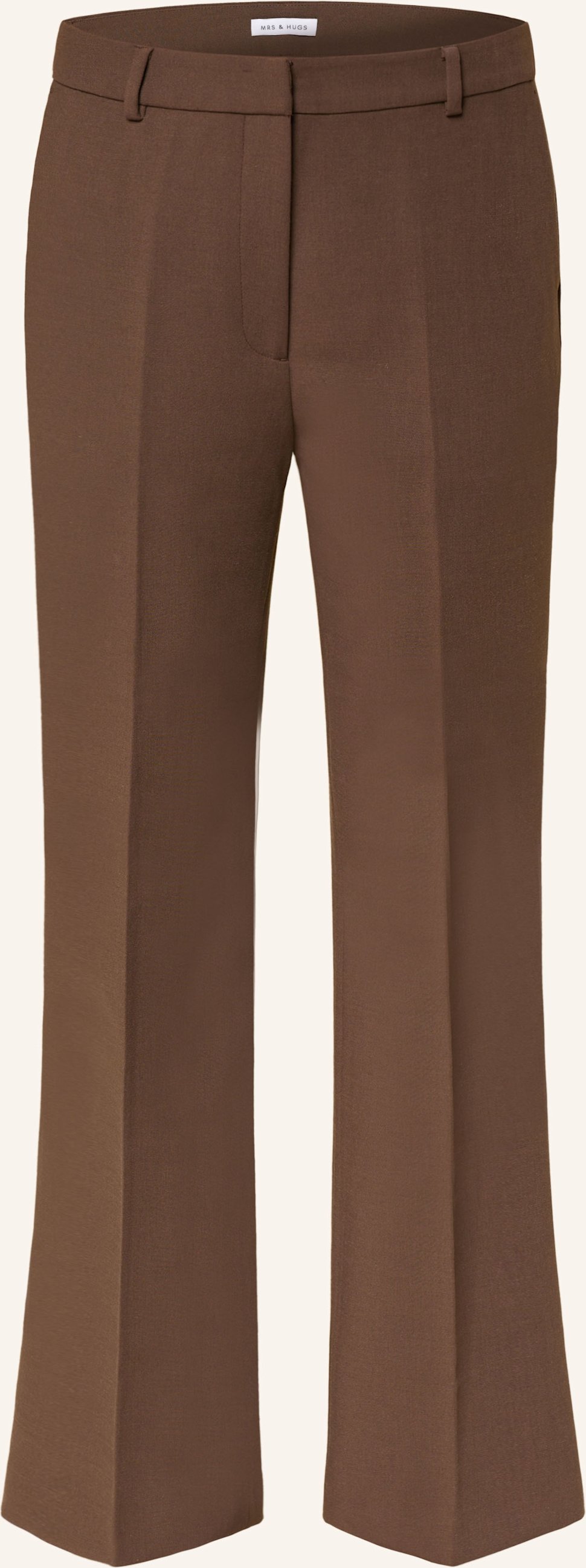 Mrs & Hugs Marlenehose braun
