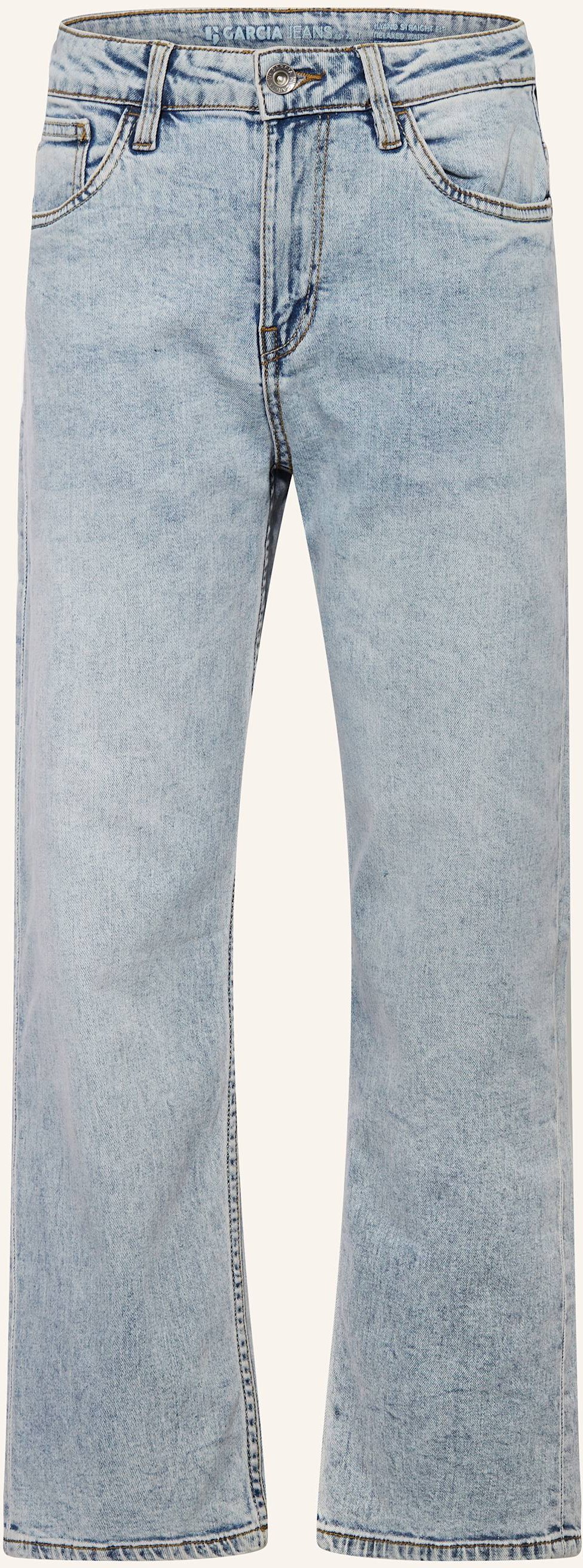 Thumbnail - Garcia Jeans Ilyano Straight Fit blau