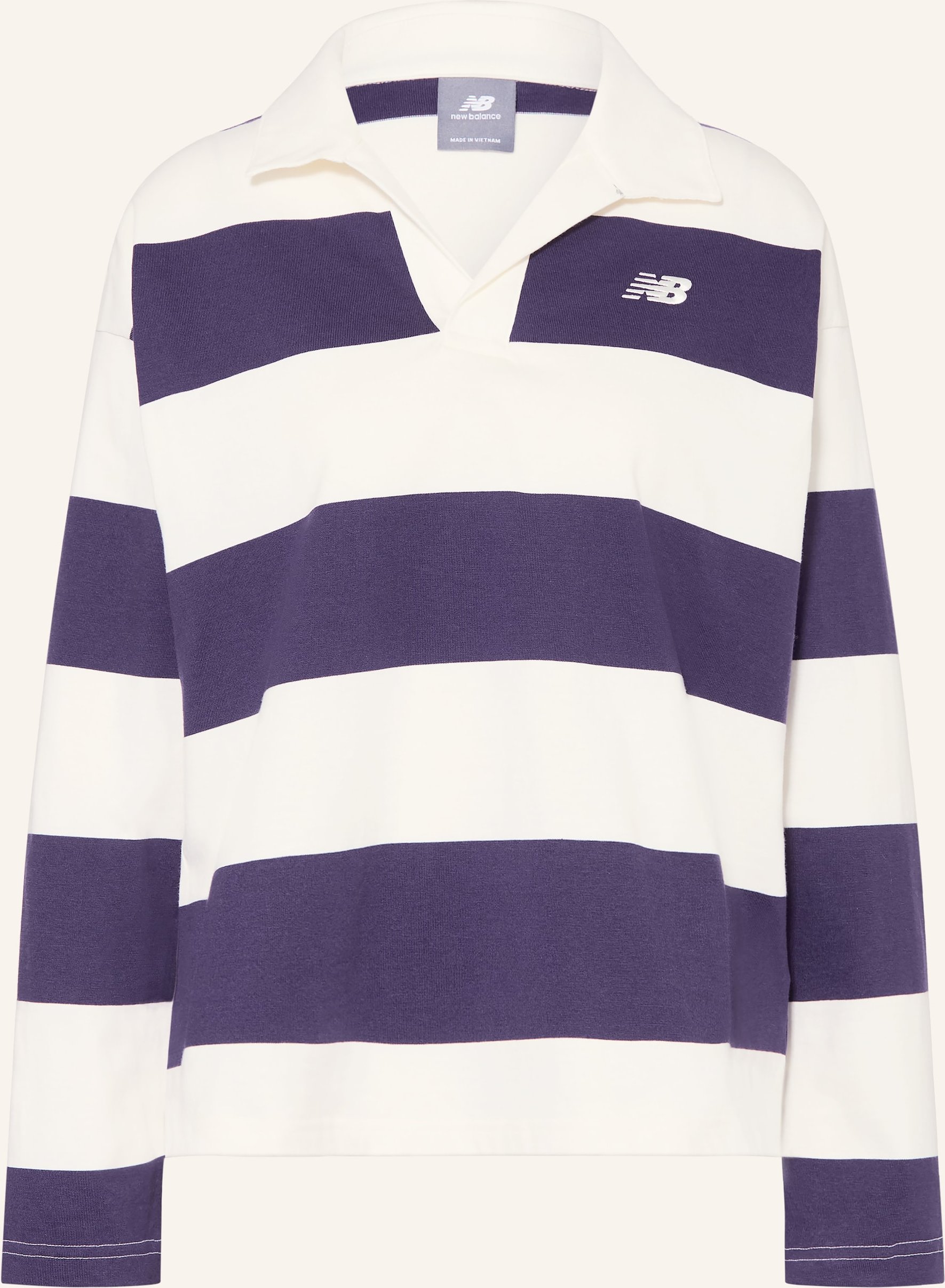 New Balance Rugbyshirt lila