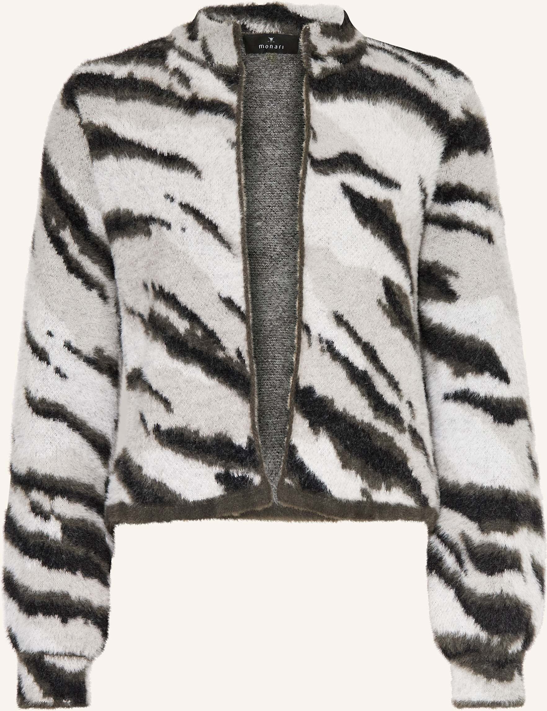 Monari Strickjacke grau