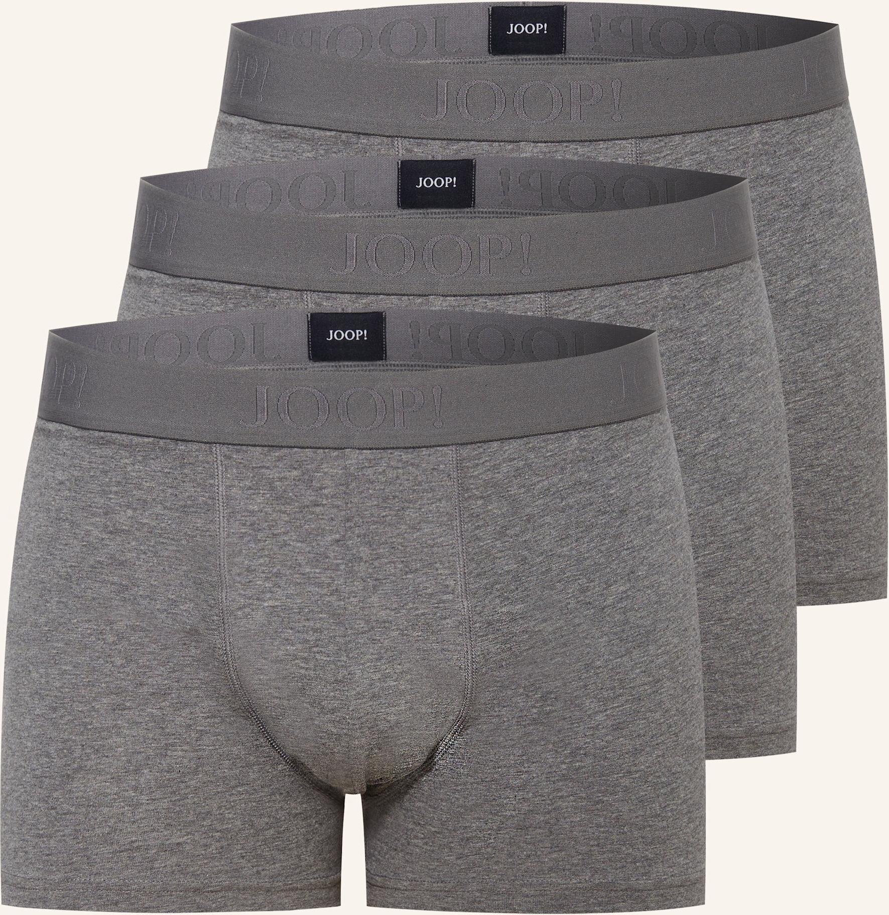 Thumbnail - Joop! 3er-Pack Boxershorts grau