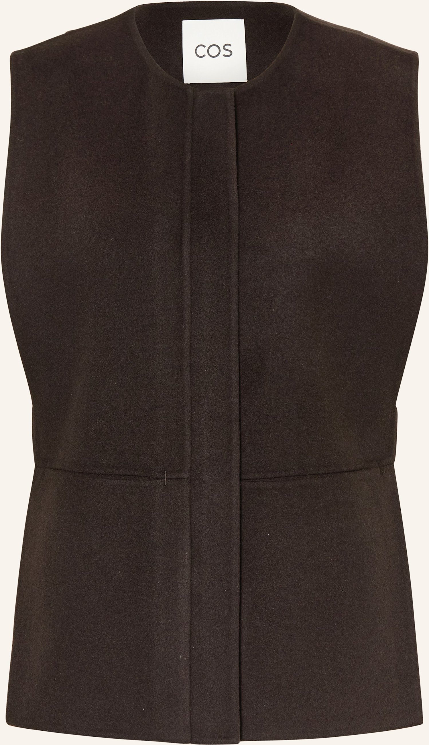 Cos Weste braun