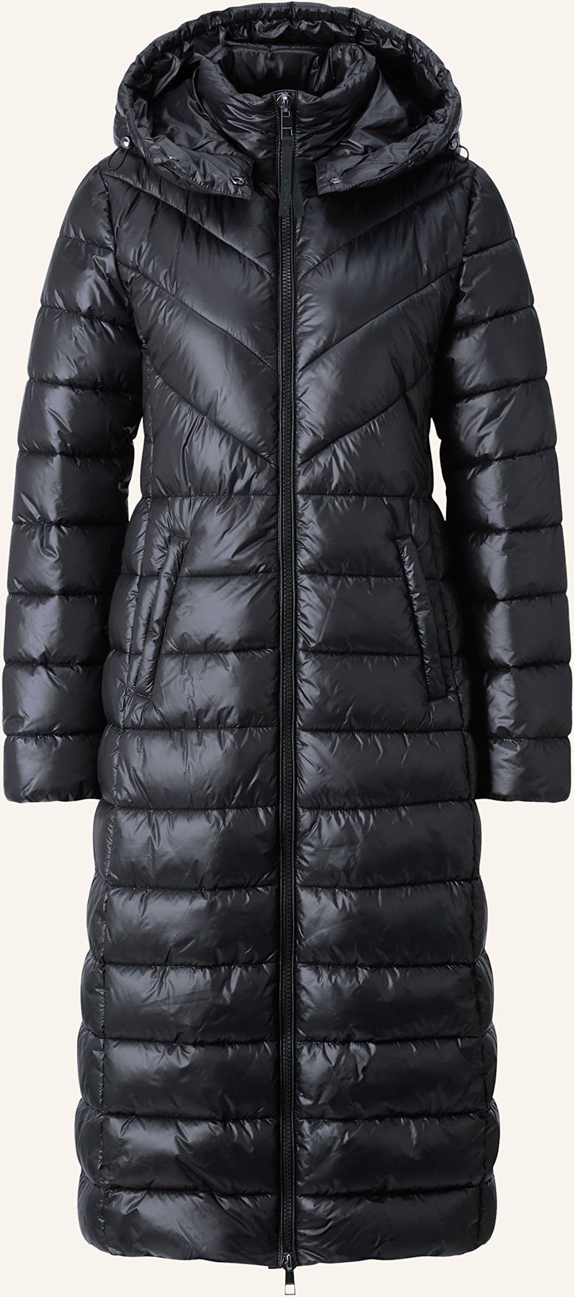 Rich & Royal Steppmantel Mit Abnehmbarer Kapuze blau