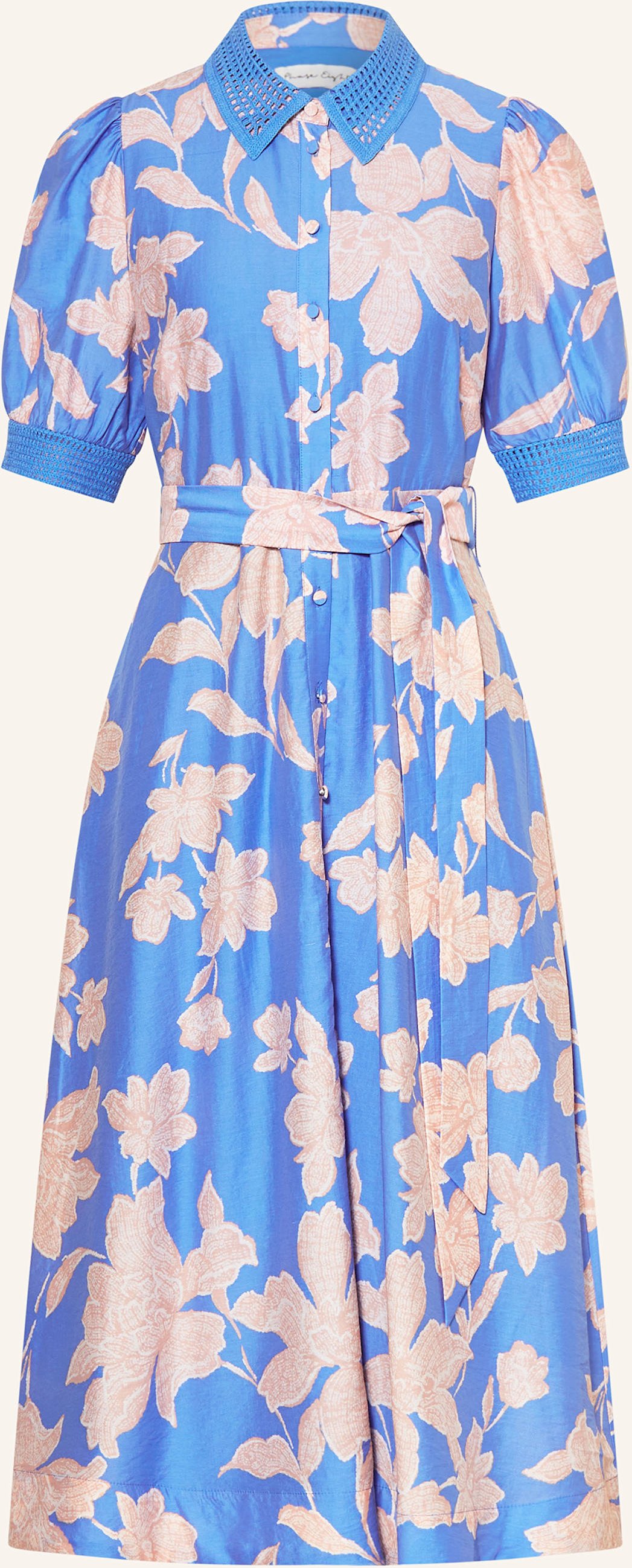 Thumbnail - Phase Eight Hemdblusenkleid Delphine blau