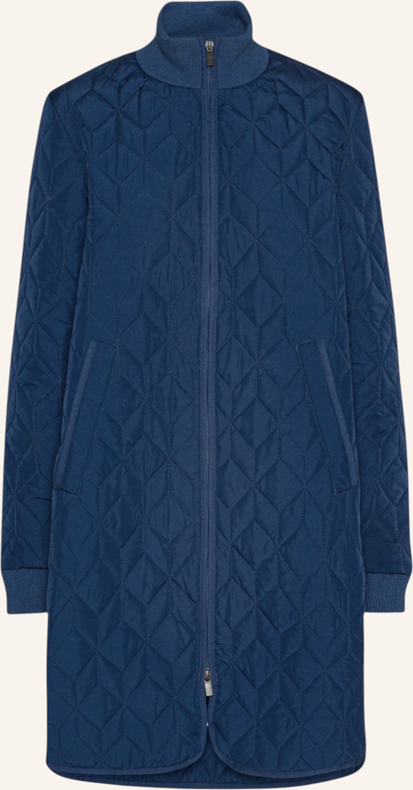 Ilse Jacobsen Steppmantel blau