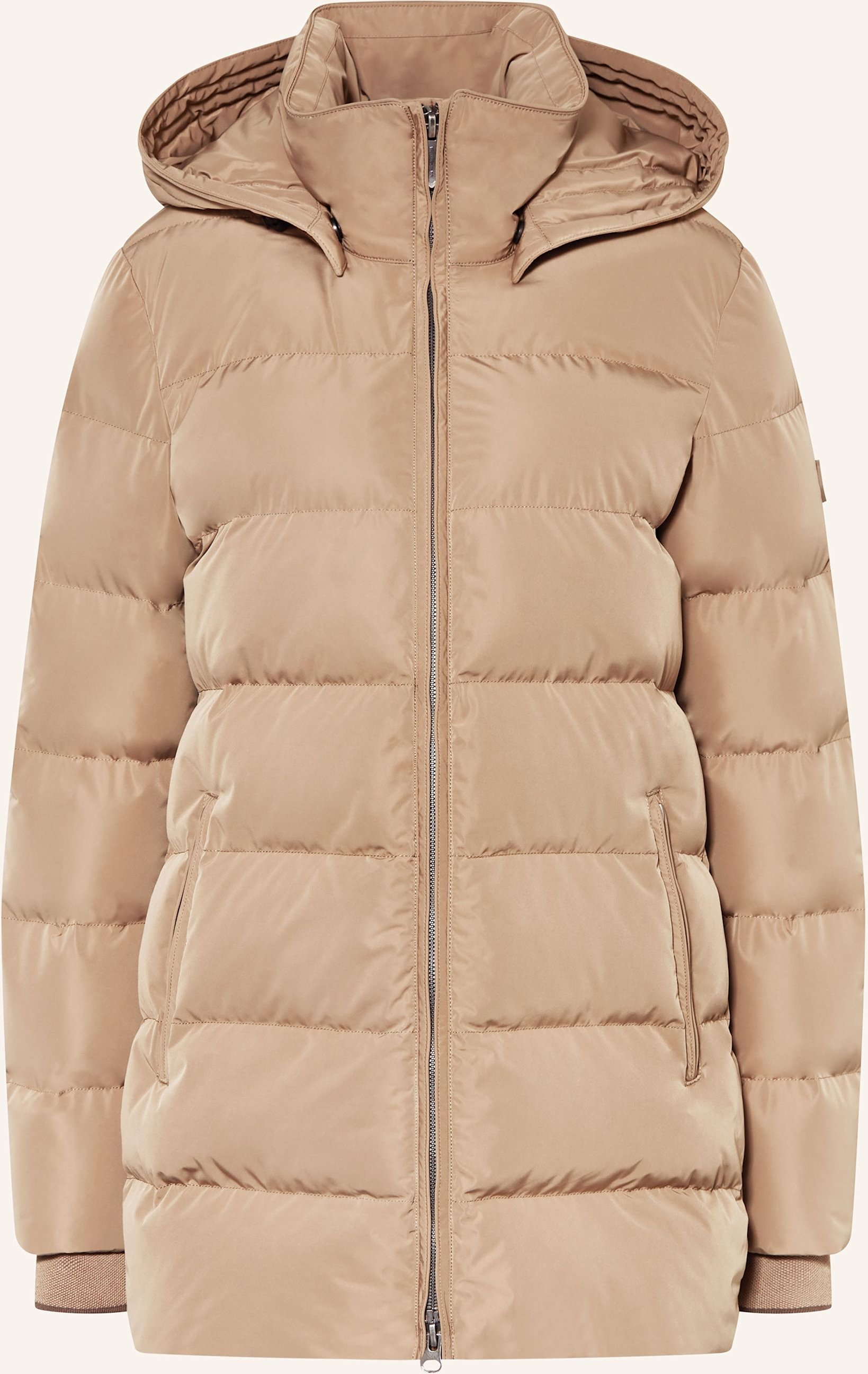 Thumbnail - Wellensteyn Steppjacke Goldmine Medium Mit Abnehmbarer Kapuze beige