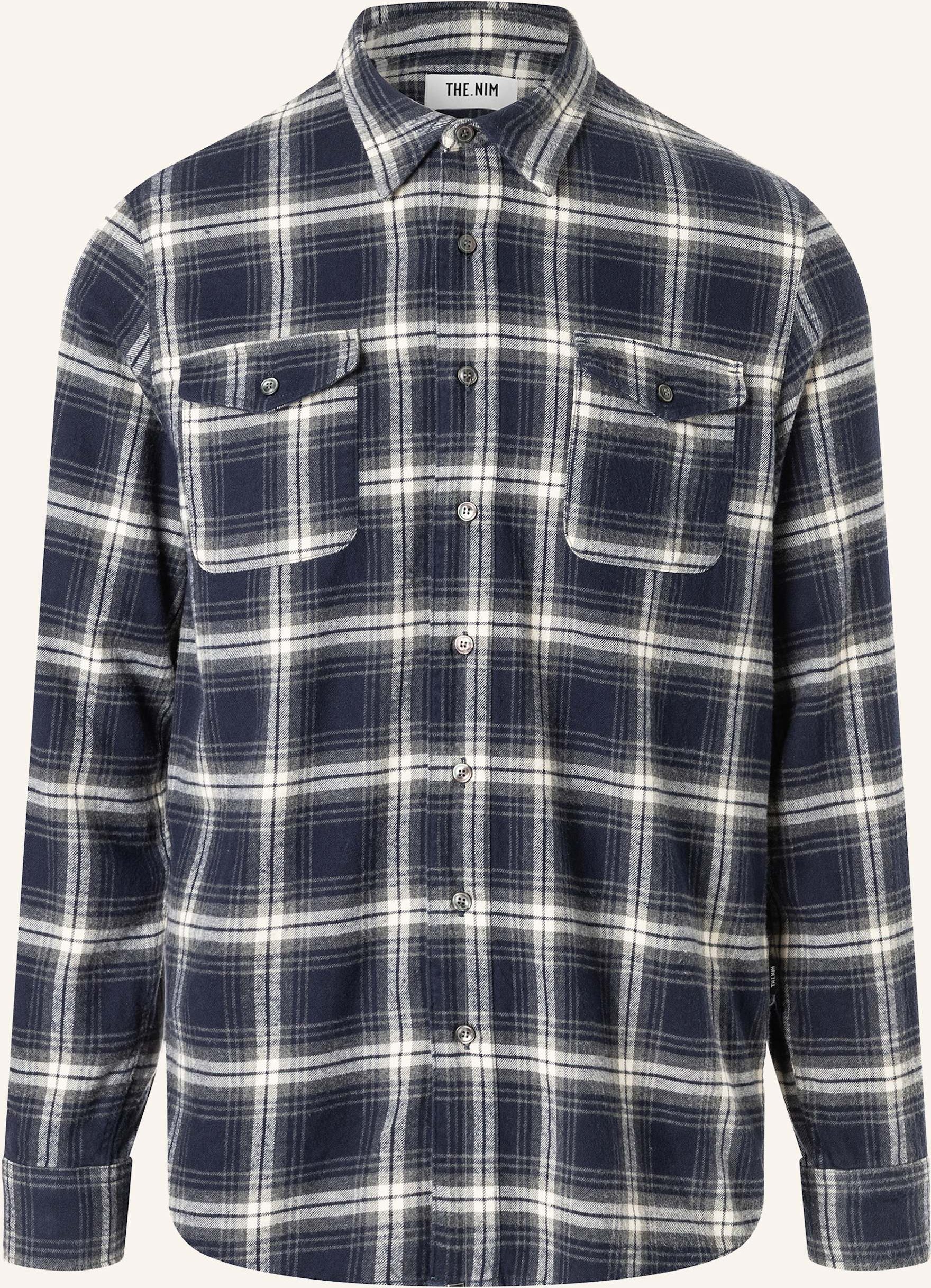 The.Nim Standard Hemd Detroit Shirt blau