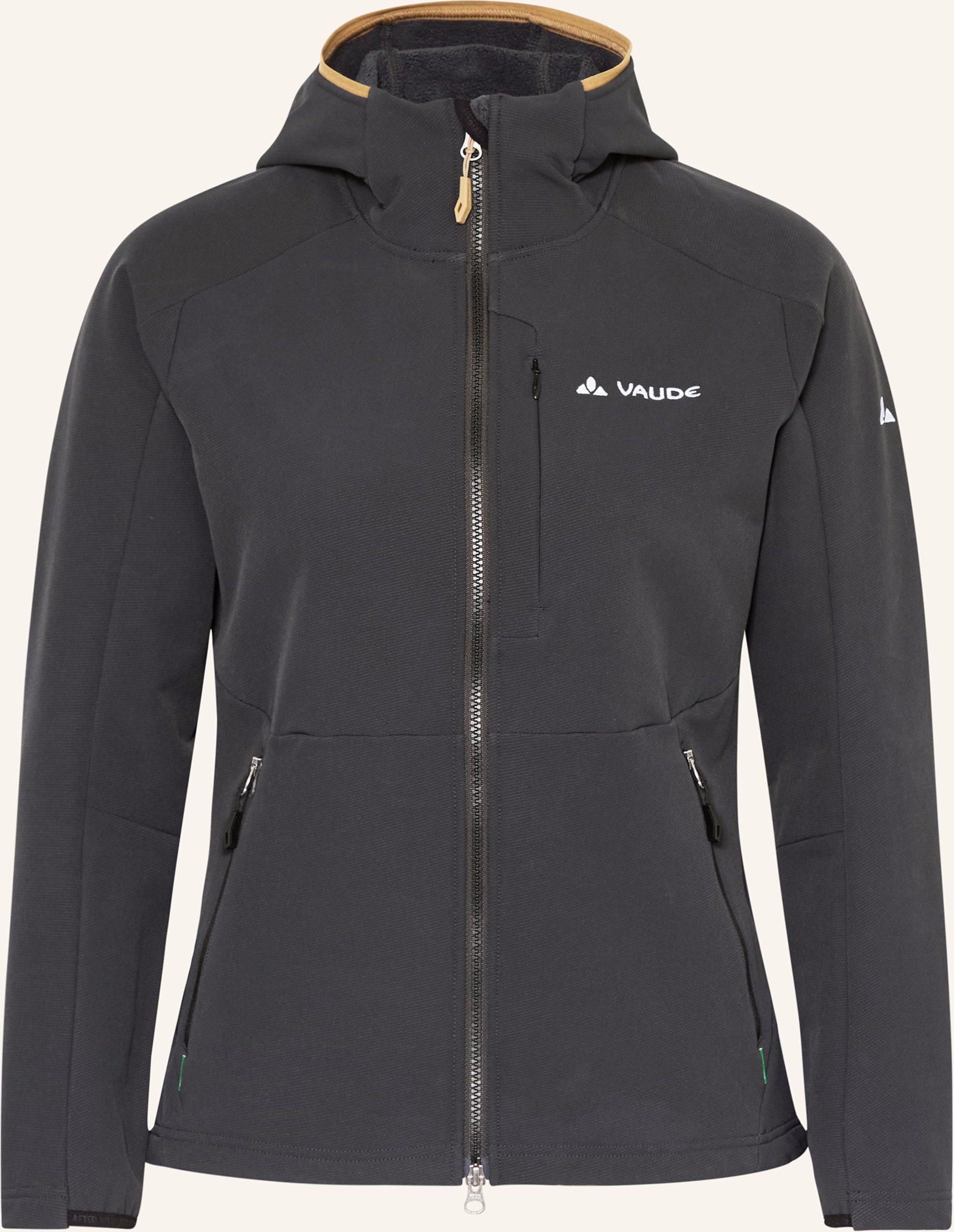 Vaude Midlayer-Jacke Elope Stormfleece schwarz
