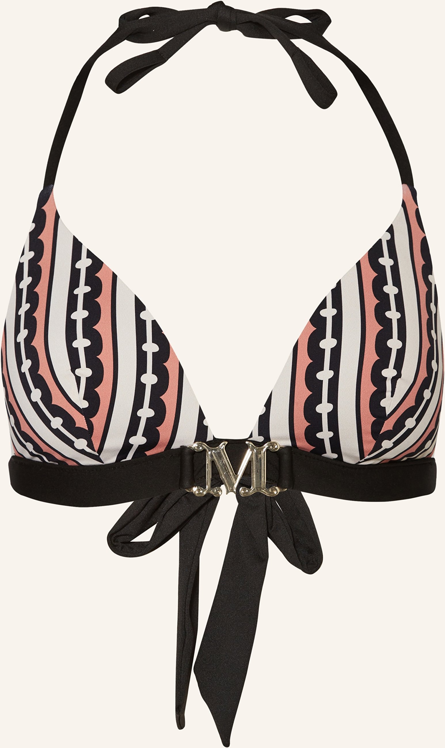 Max Mara Beachwear Triangel-Bikini-Top Arlette schwarz