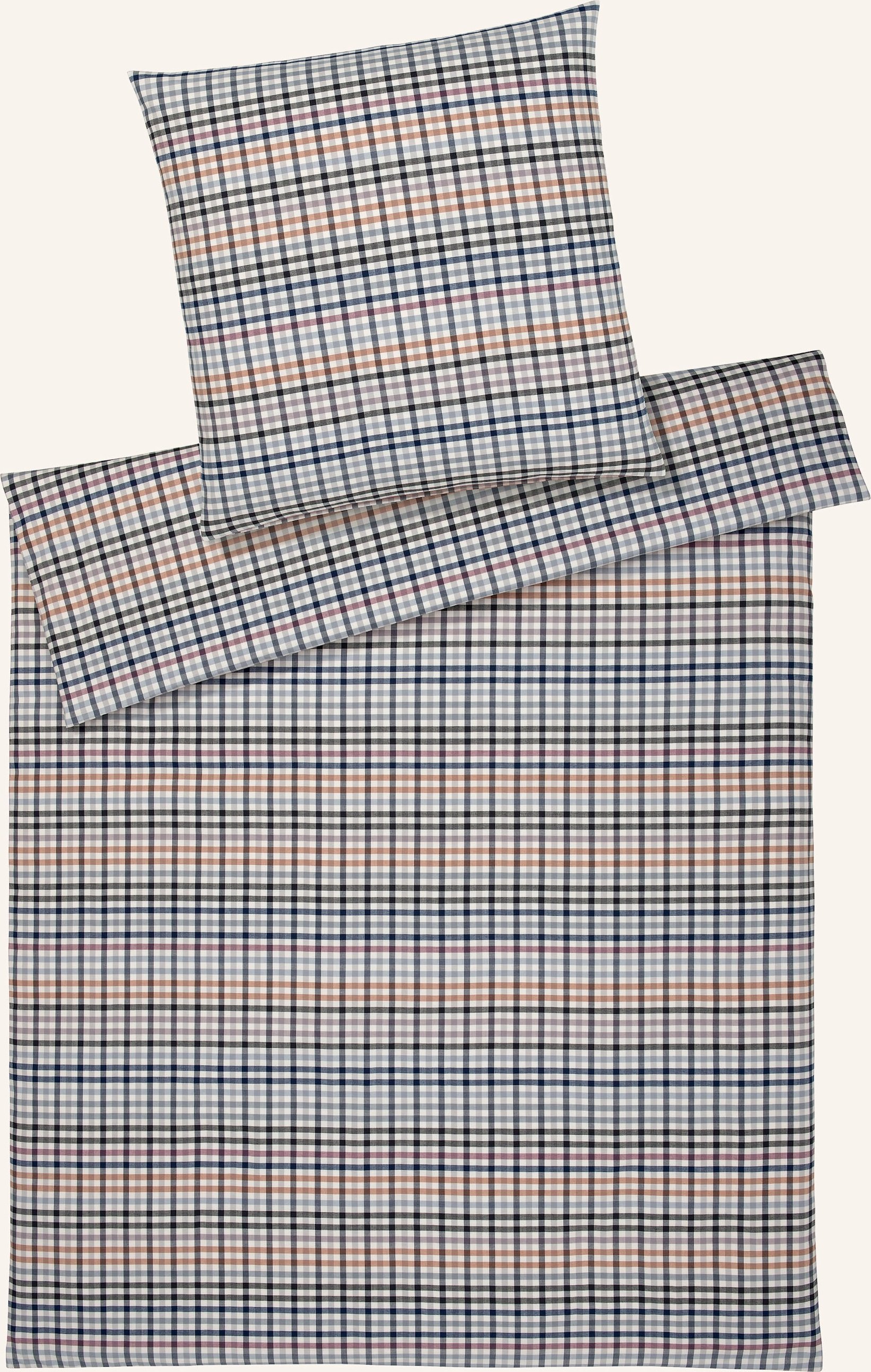 Elegante Bettwäsche Aberdeen silber