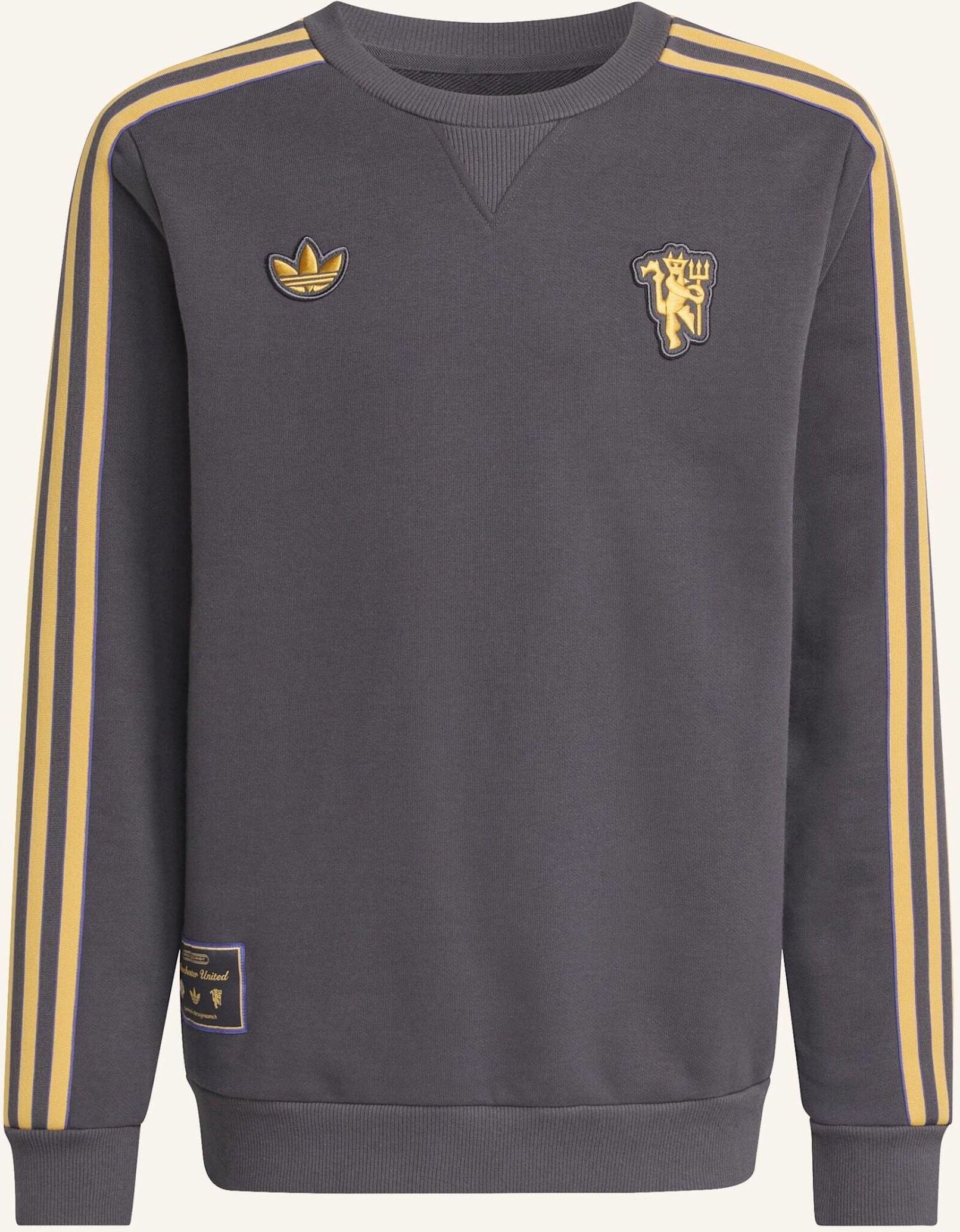 Adidas Originals Manchester United Terrace Icons Sweatshirt schwarz