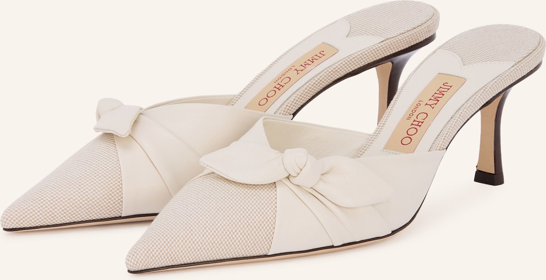 Jimmy Choo Mules Livi 65 beige