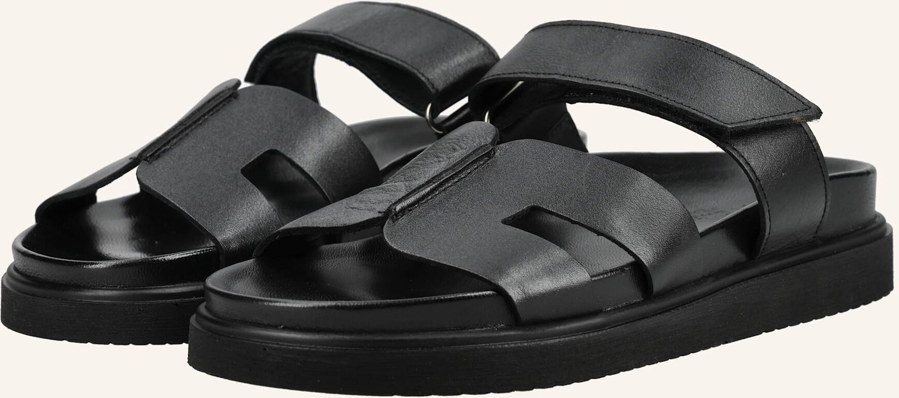 Pavement Pantoletten Maru schwarz