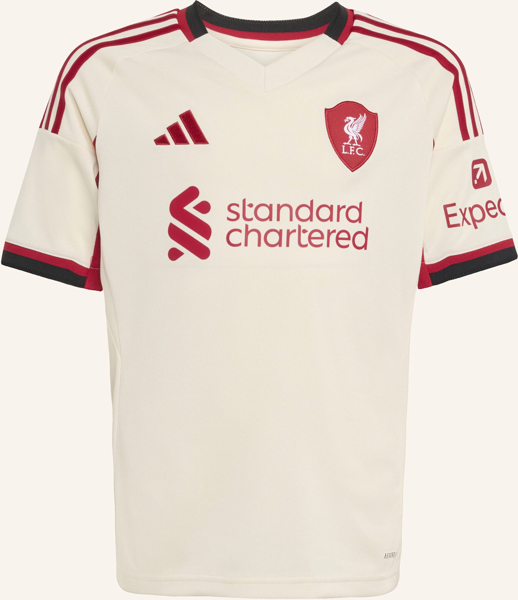 Thumbnail - Adidas Liverpool Fc 25/26 Kids Auswärtstrikot weiss