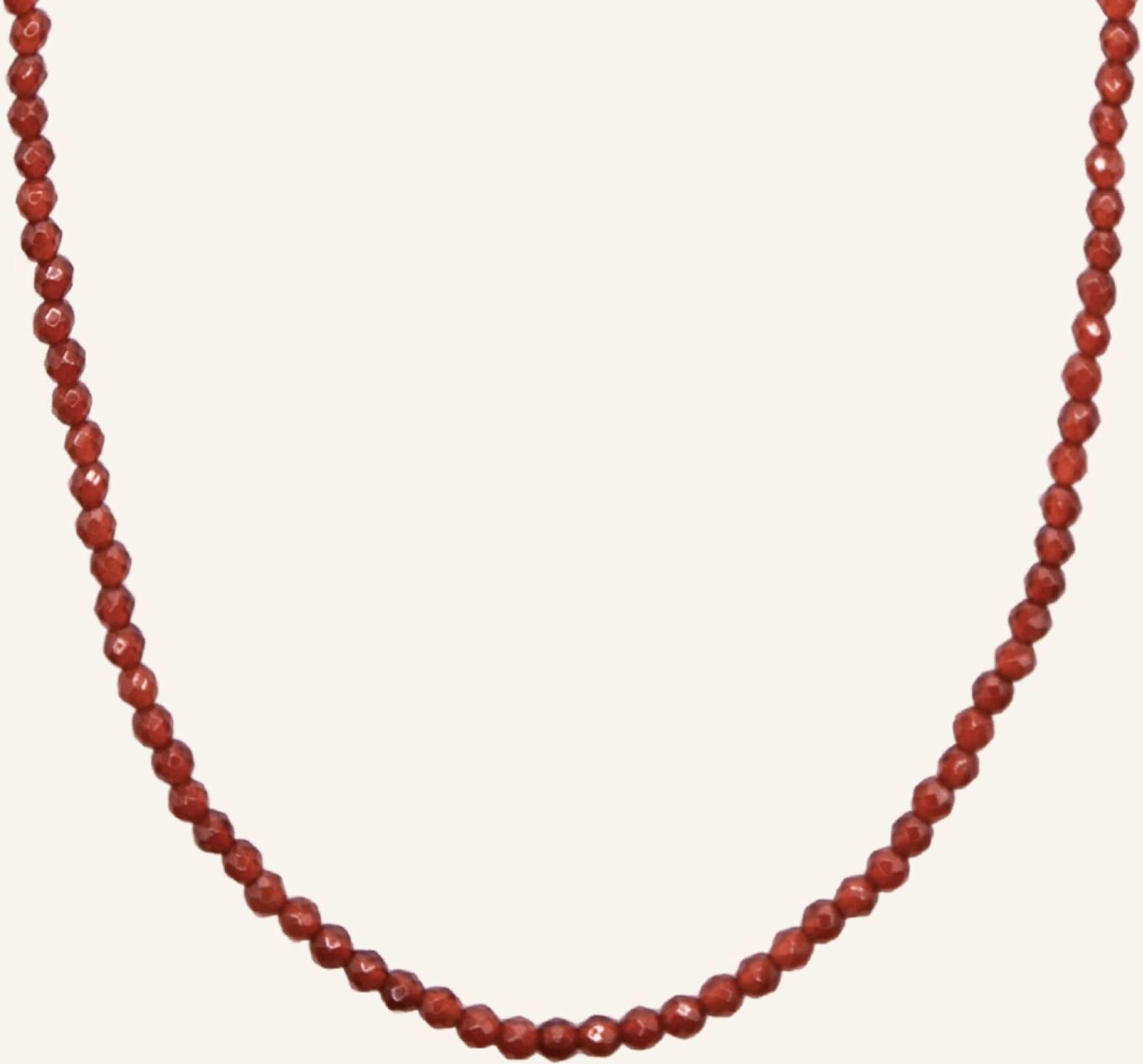 Alhaja Halskette Granat By Glambou rot