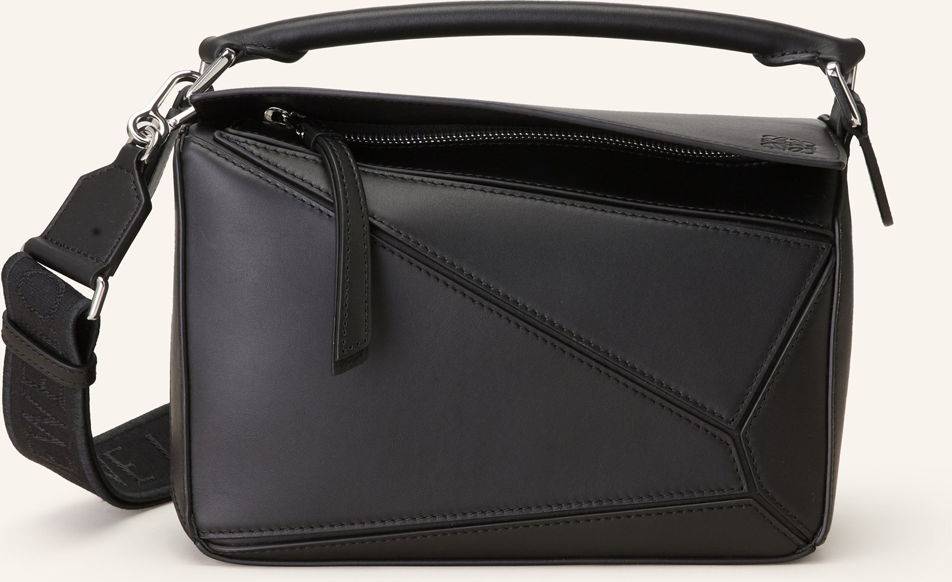 Loewe Handtasche Puzzle Small schwarz