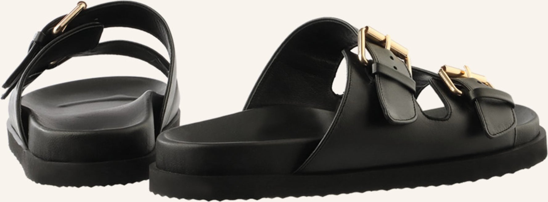 Högl Pantoletten Mischa schwarz