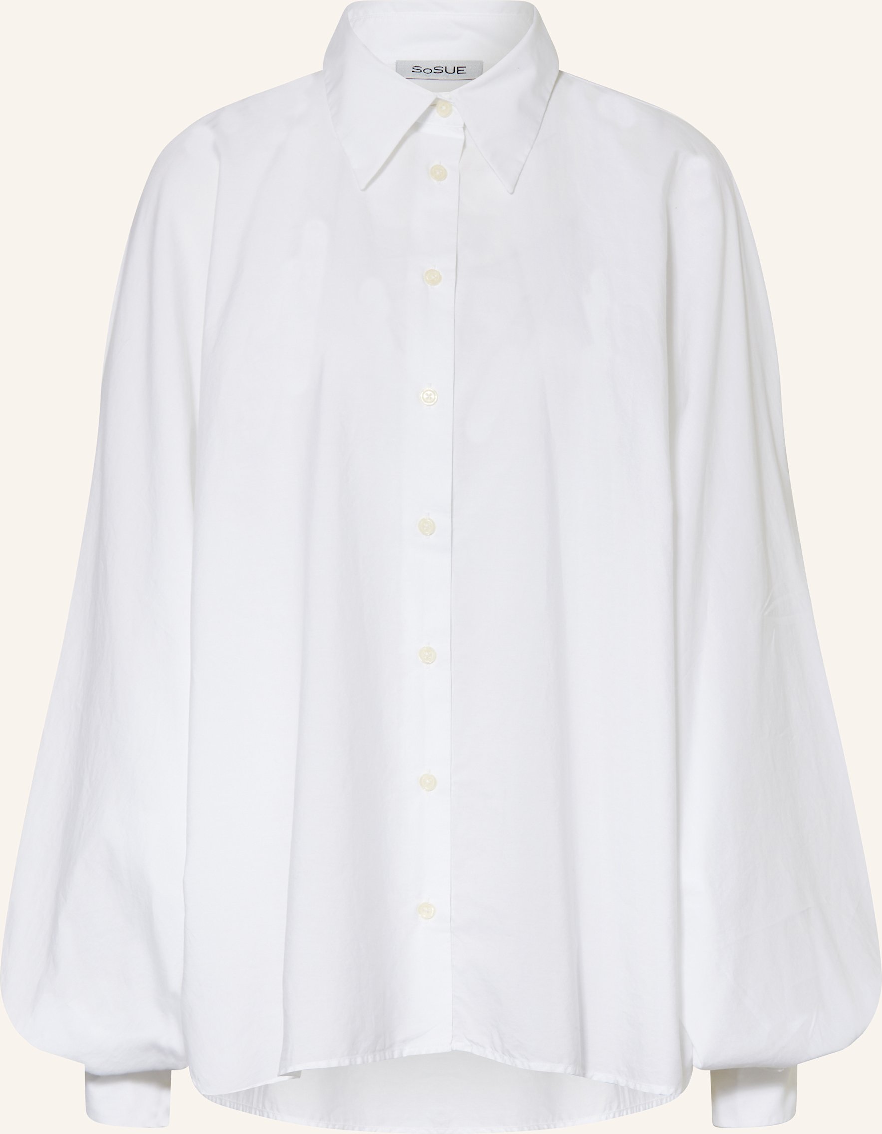 Sosue Oversized-Hemdbluse Antonia weiss