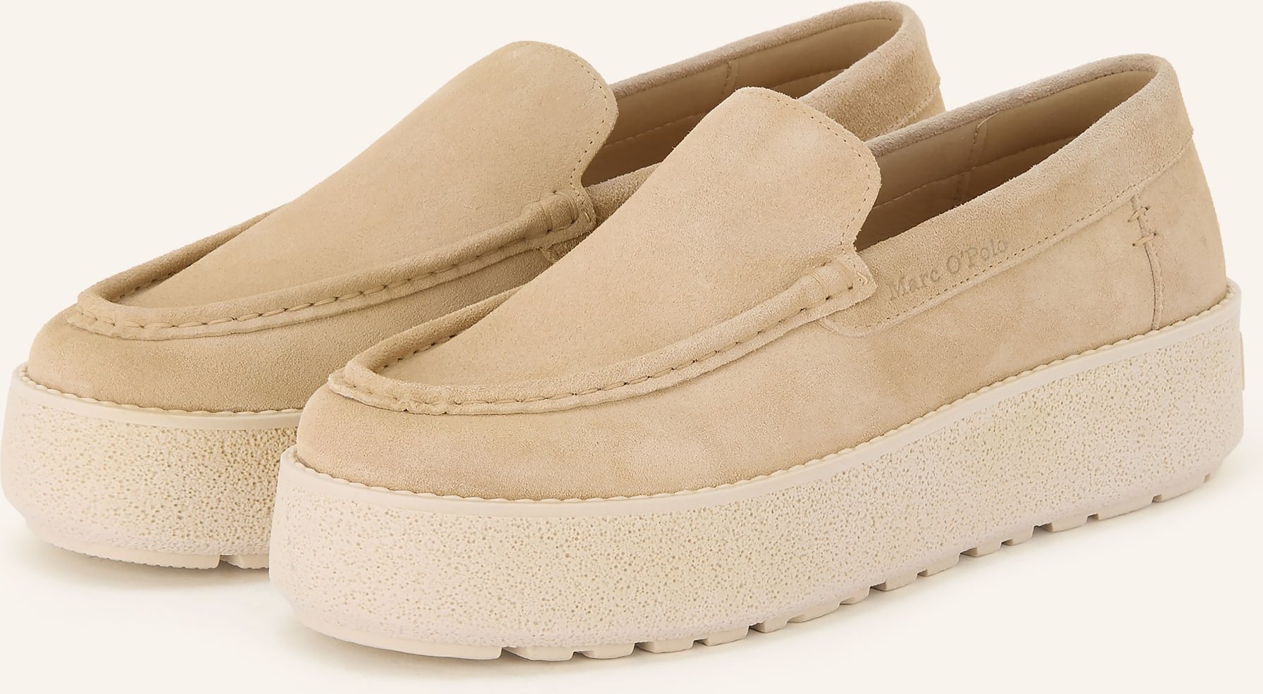 Marc O'polo Plateau-Loafer beige