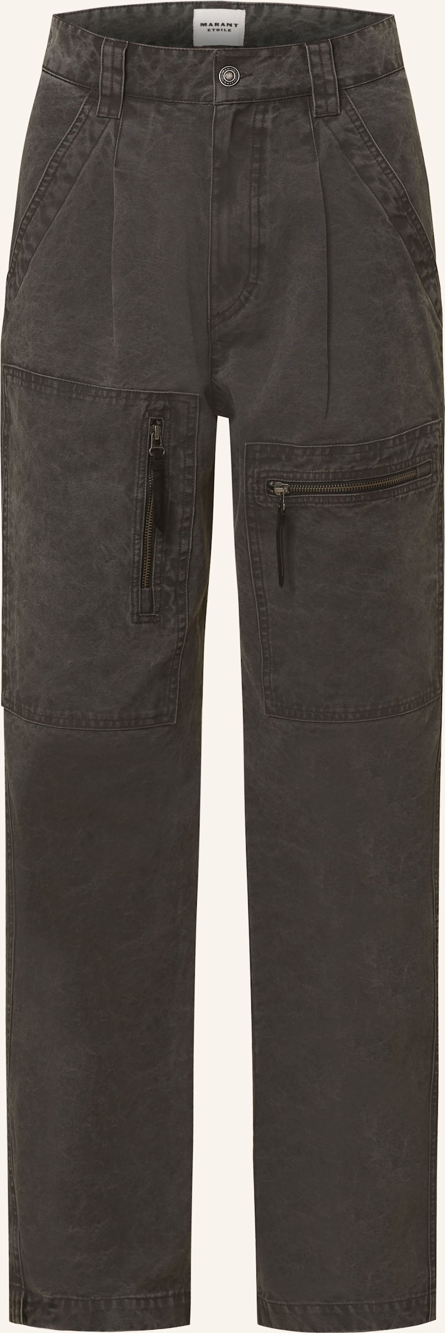 Marant Étoile Cargohose Kanna schwarz