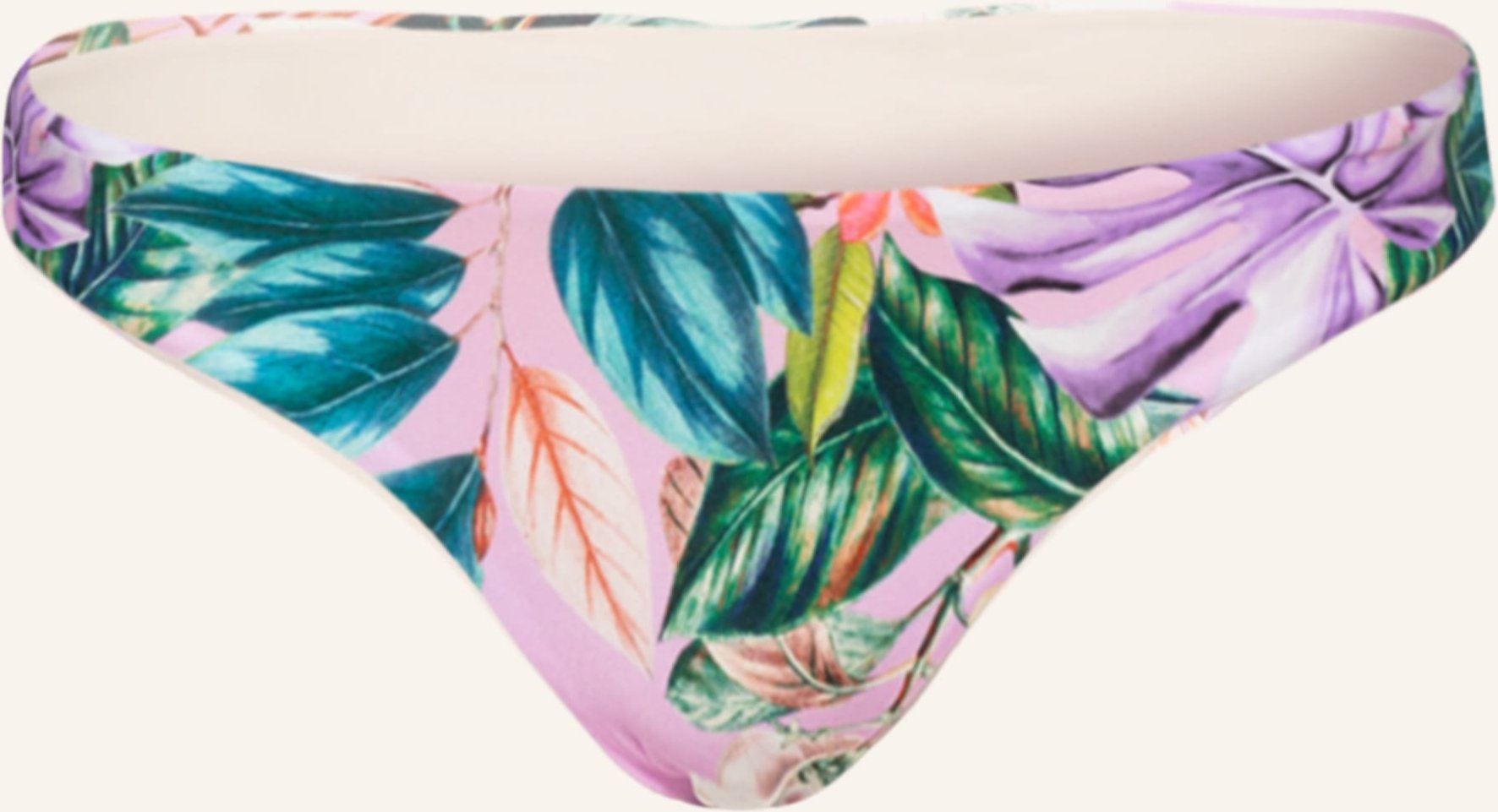 Pilyq Brazilian-Bikini-Hose Basic Ruched Teeny rosa