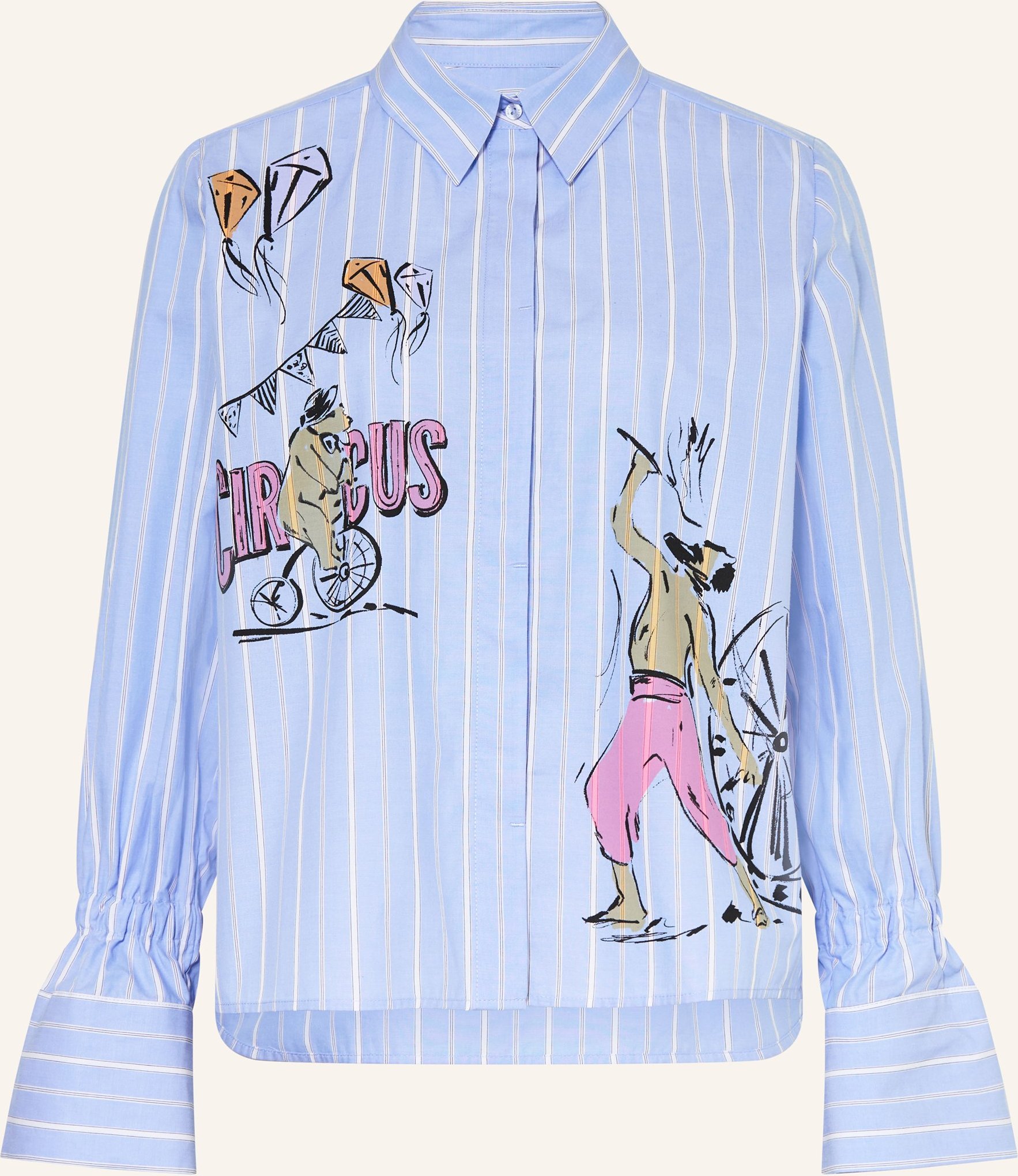 Milano Italy Hemdbluse blau