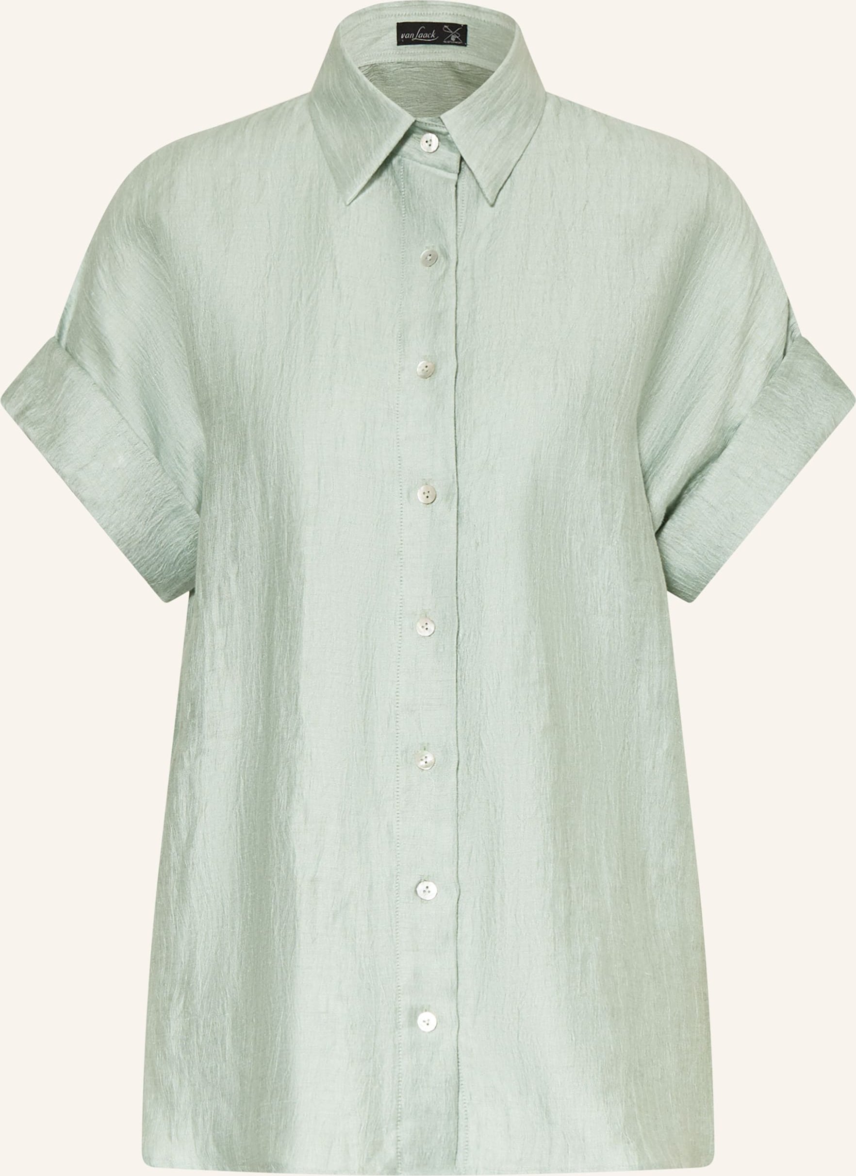 Van Laack Hemdbluse Vl-Porcia-Kn Aus Leinen beige