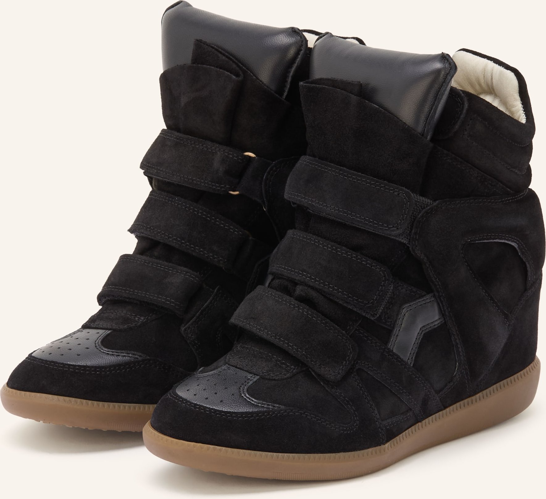 Isabel Marant Hightop-Sneaker Bekett schwarz