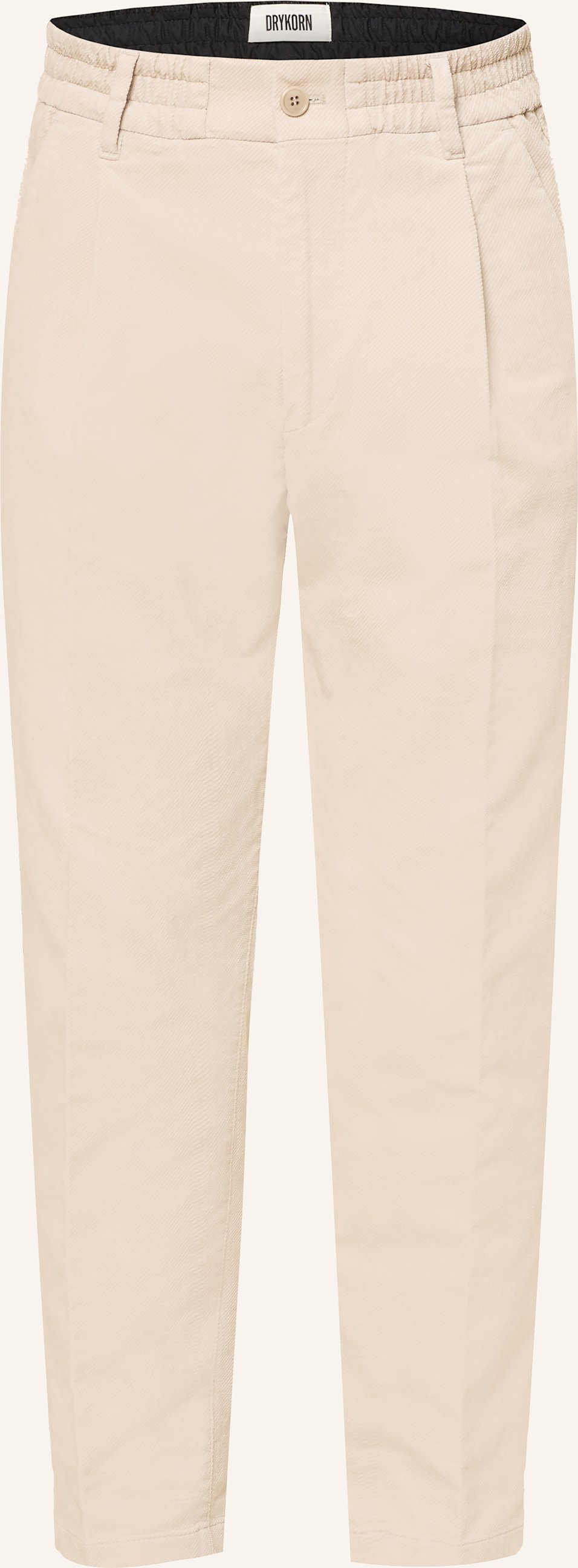 Drykorn Anzughose Chasy Extra Slim Fit Aus Cord beige