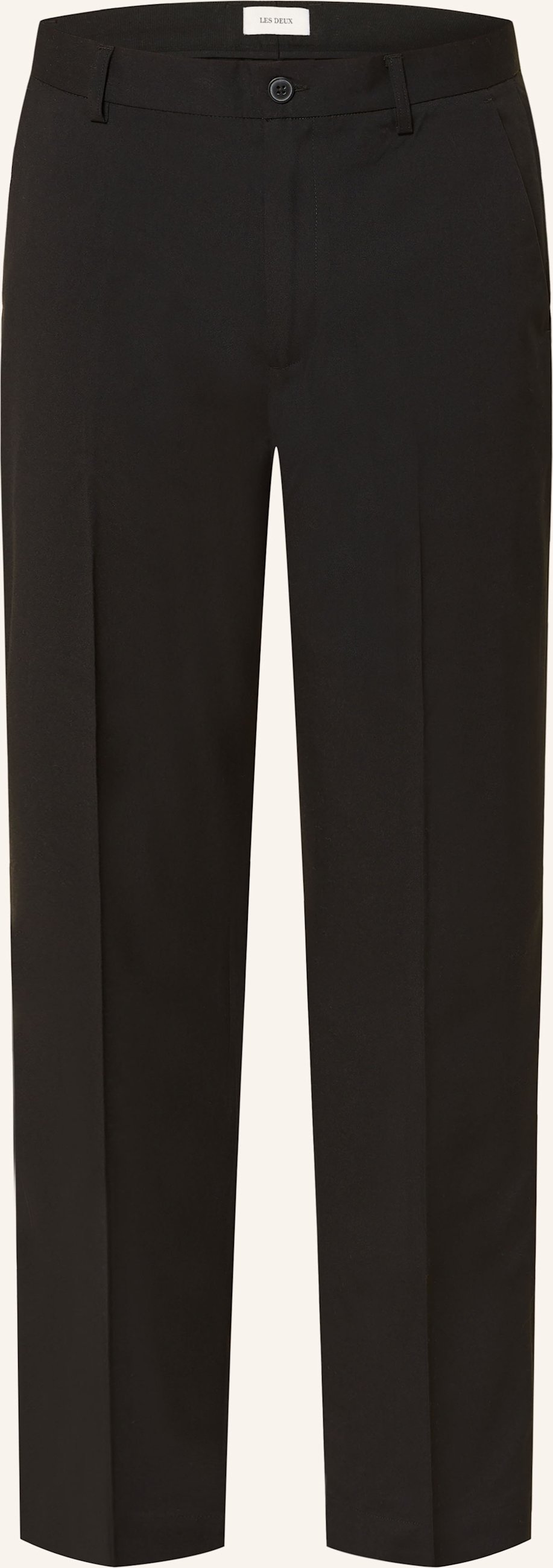 Les Deux Hose Randall Regular Fit schwarz